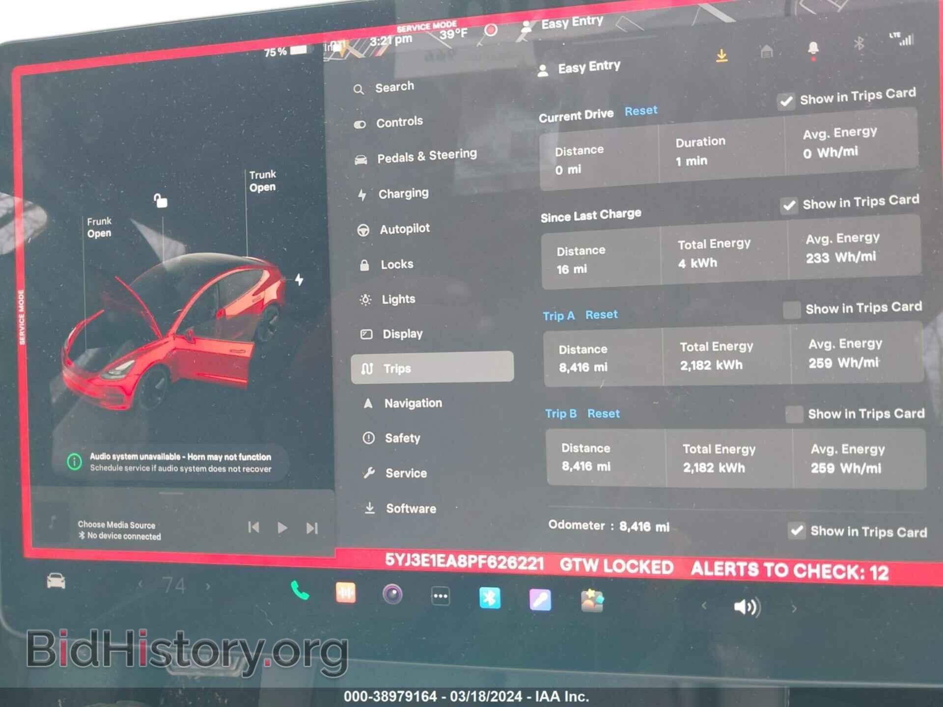 2023 TESLA MODEL 3 - VIN: 5YJ3E1EA8PF626221 - Фото 7