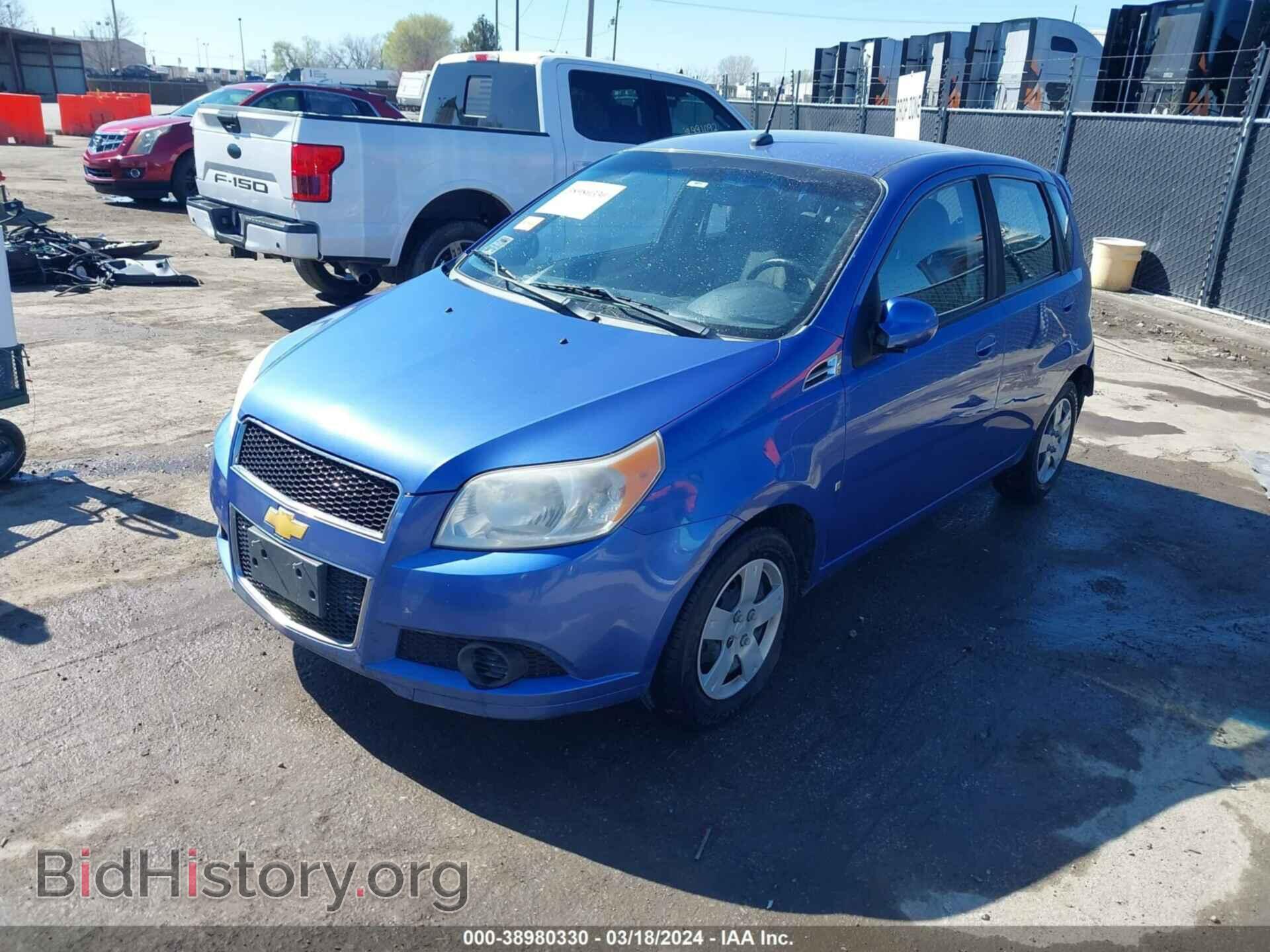 2009 CHEVROLET AVEO - VIN: KL1TD66E09B339664 - Фото 2