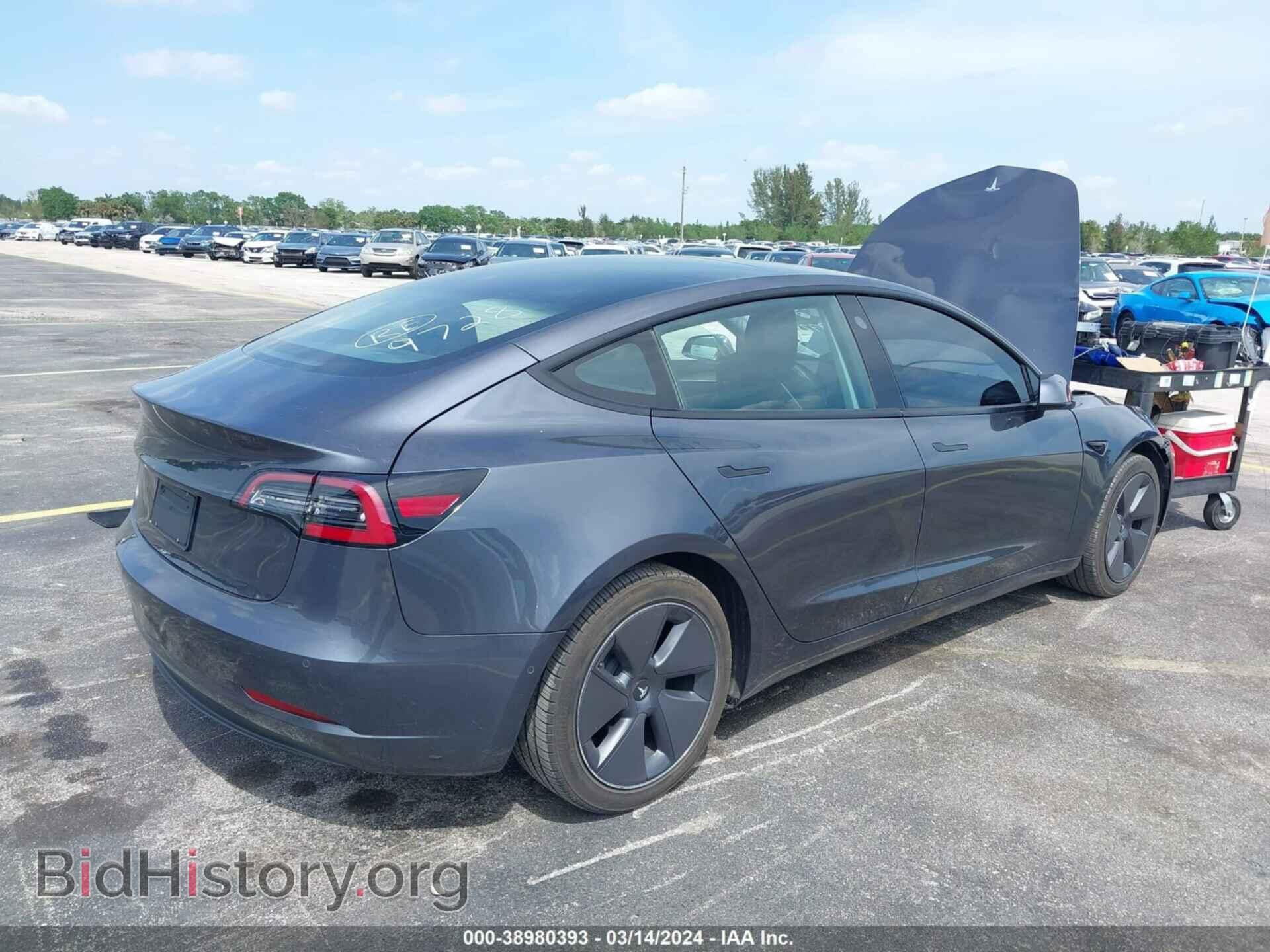 2022 TESLA MODEL 3 - VIN: 5YJ3E1EB6NF189728 - Фото 4