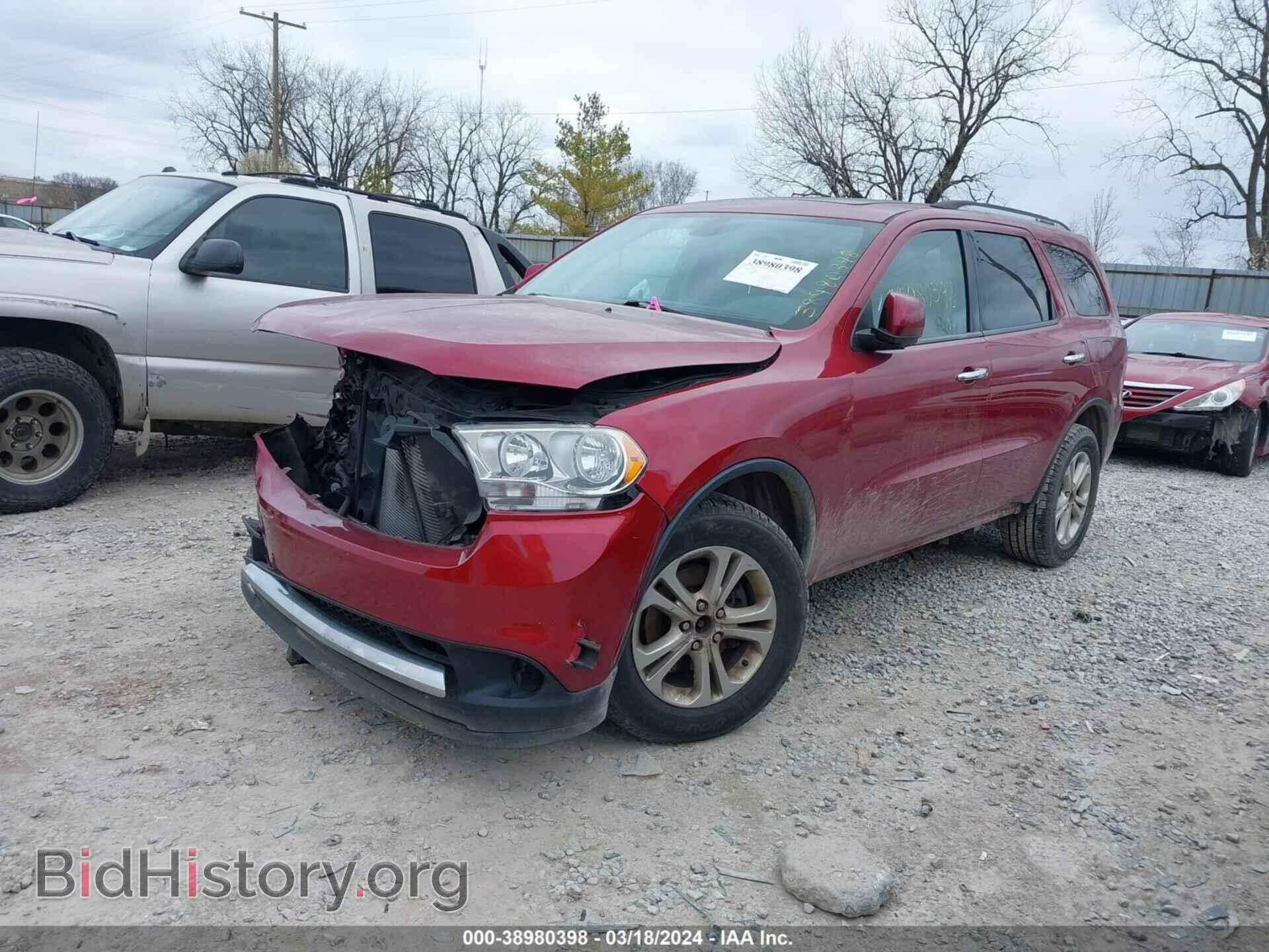 2013 DODGE DURANGO - VIN: 1C4RDJDG7DC699558 - Photo 2