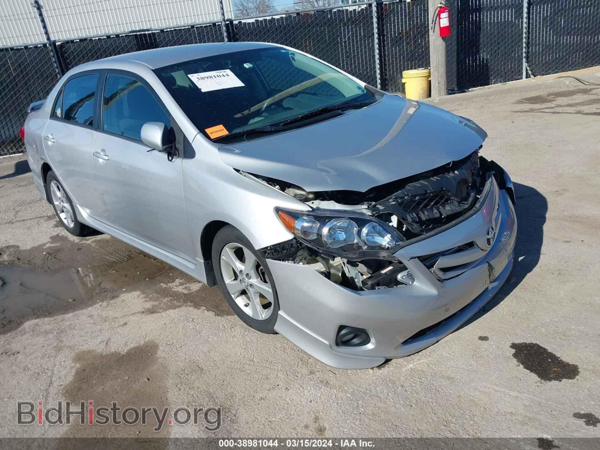 Photo 2T1BU4EE7CC768514 - TOYOTA COROLLA 2012