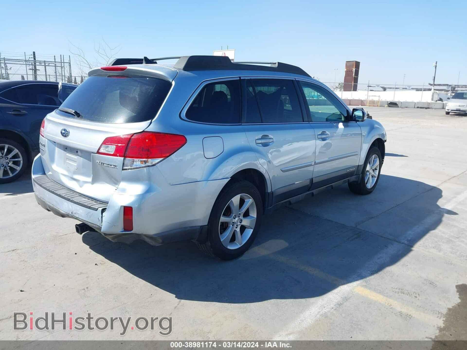 2014 SUBARU OUTBACK - VIN: 4S4BRCLC4E3272025 - Фото 4