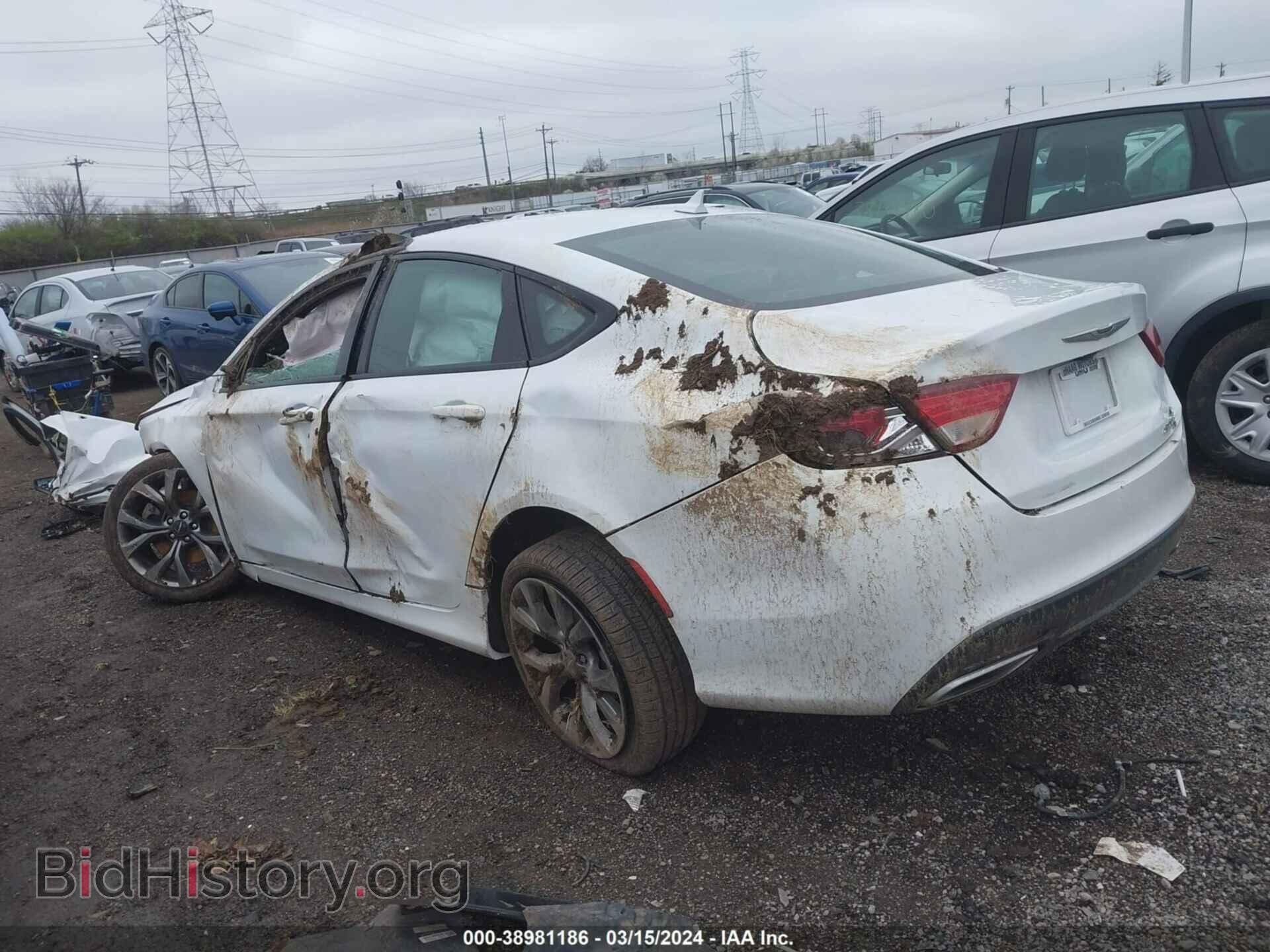 2016 CHRYSLER 200 - VIN: 1C3CCCBG9GN161514 - Фото 3