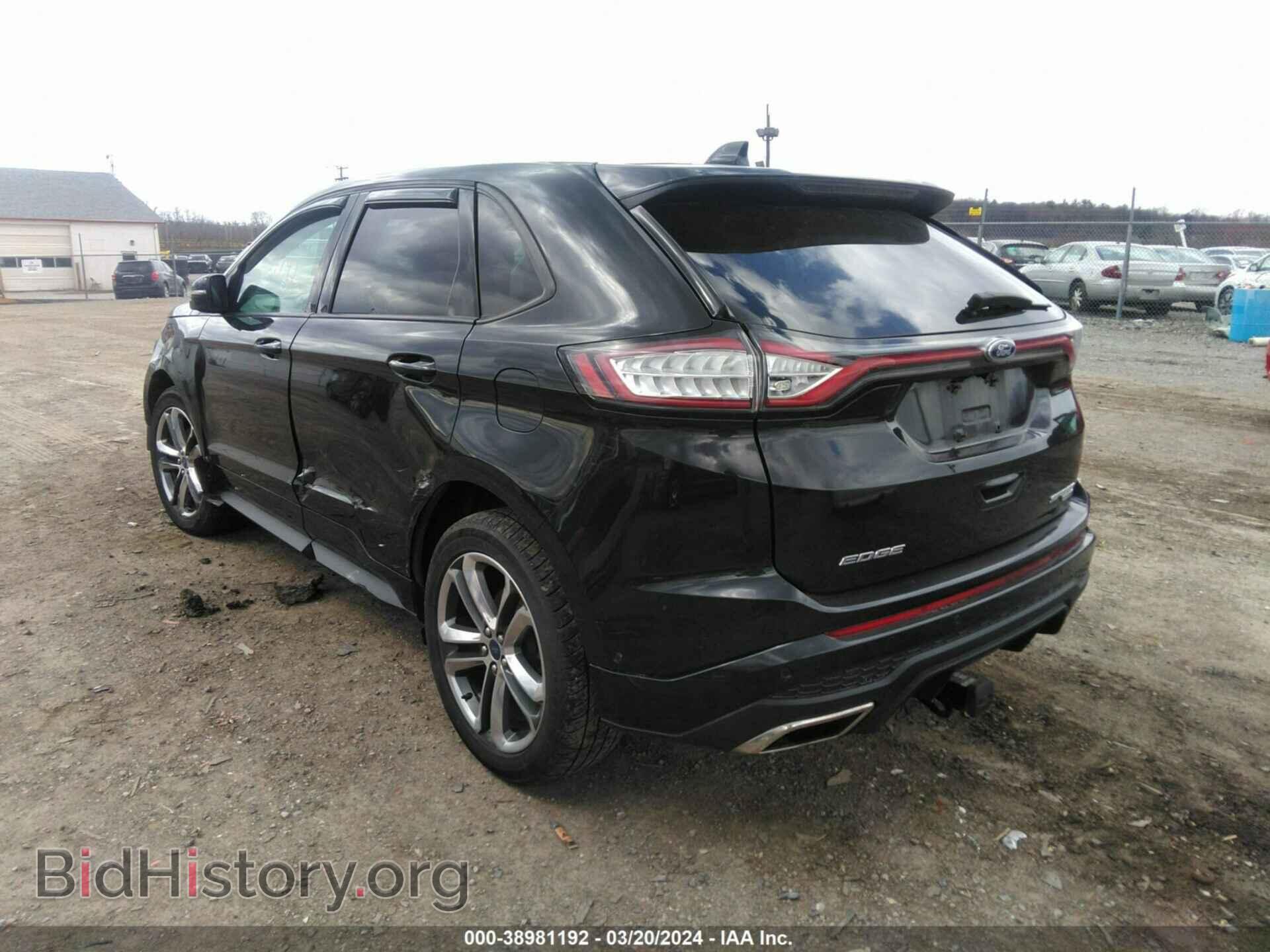 2015 FORD EDGE - VIN: 2FMTK4AP2FBC06322 - Фото 3