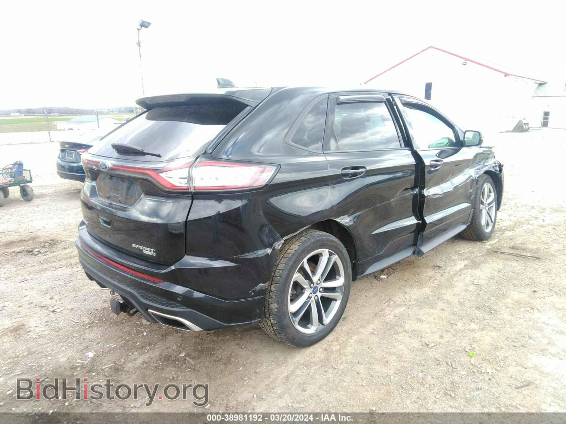 2015 FORD EDGE - VIN: 2FMTK4AP2FBC06322 - Фото 4