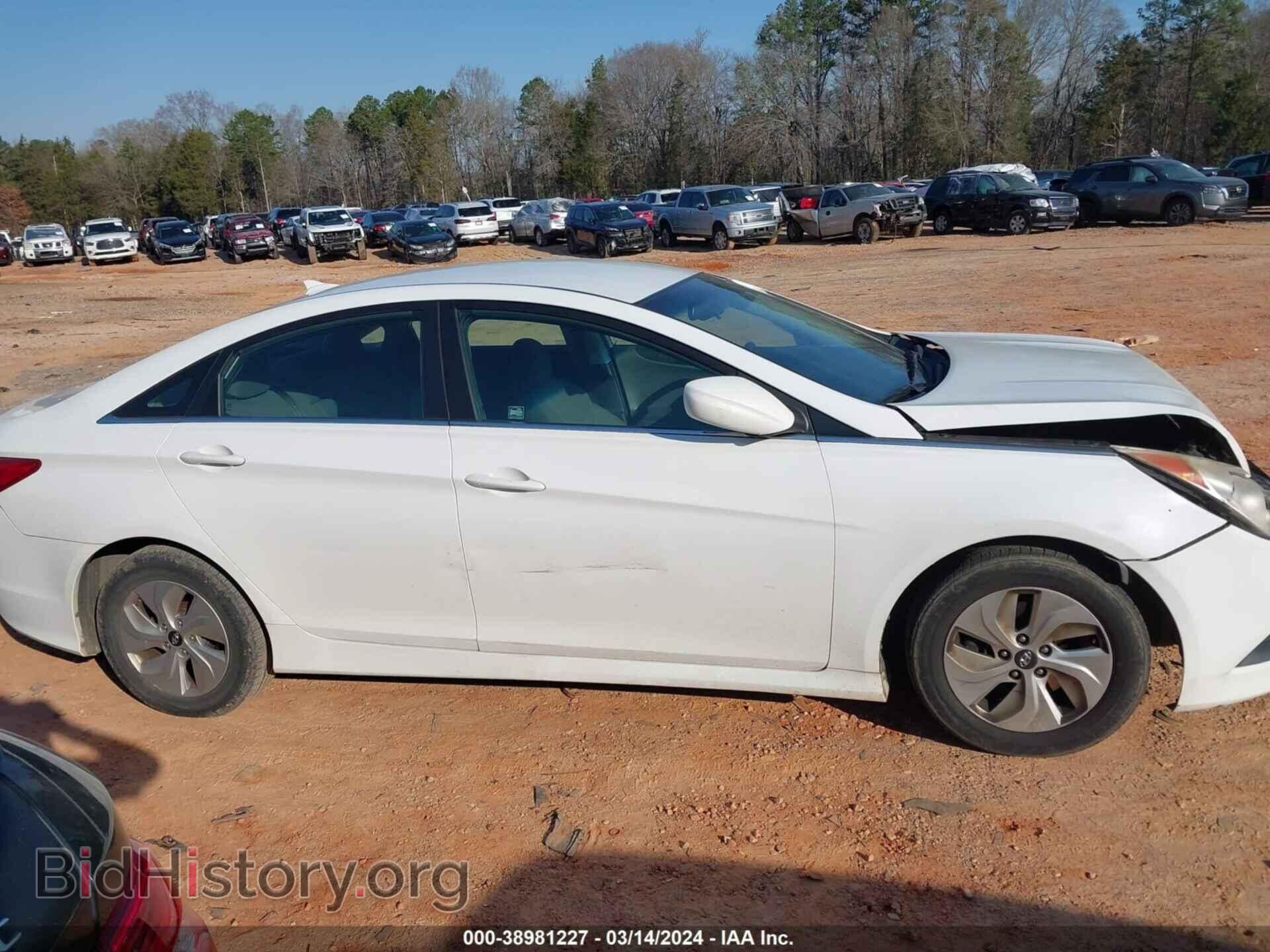 2014 HYUNDAI SONATA - VIN: 5NPEB4ACXEH827112 - Фото 13