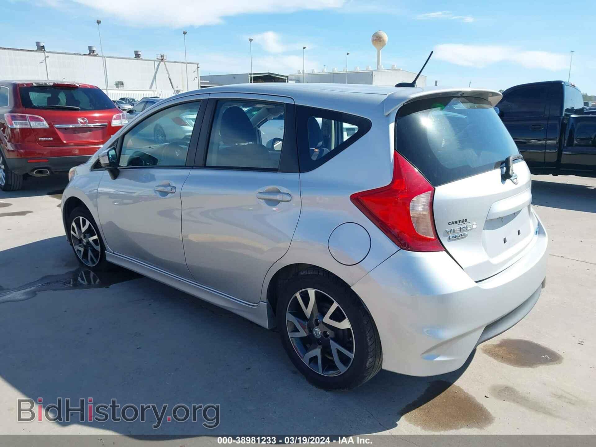 2016 NISSAN VERSA NOTE - VIN: 3N1CE2CP2GL372393 - Фото 3