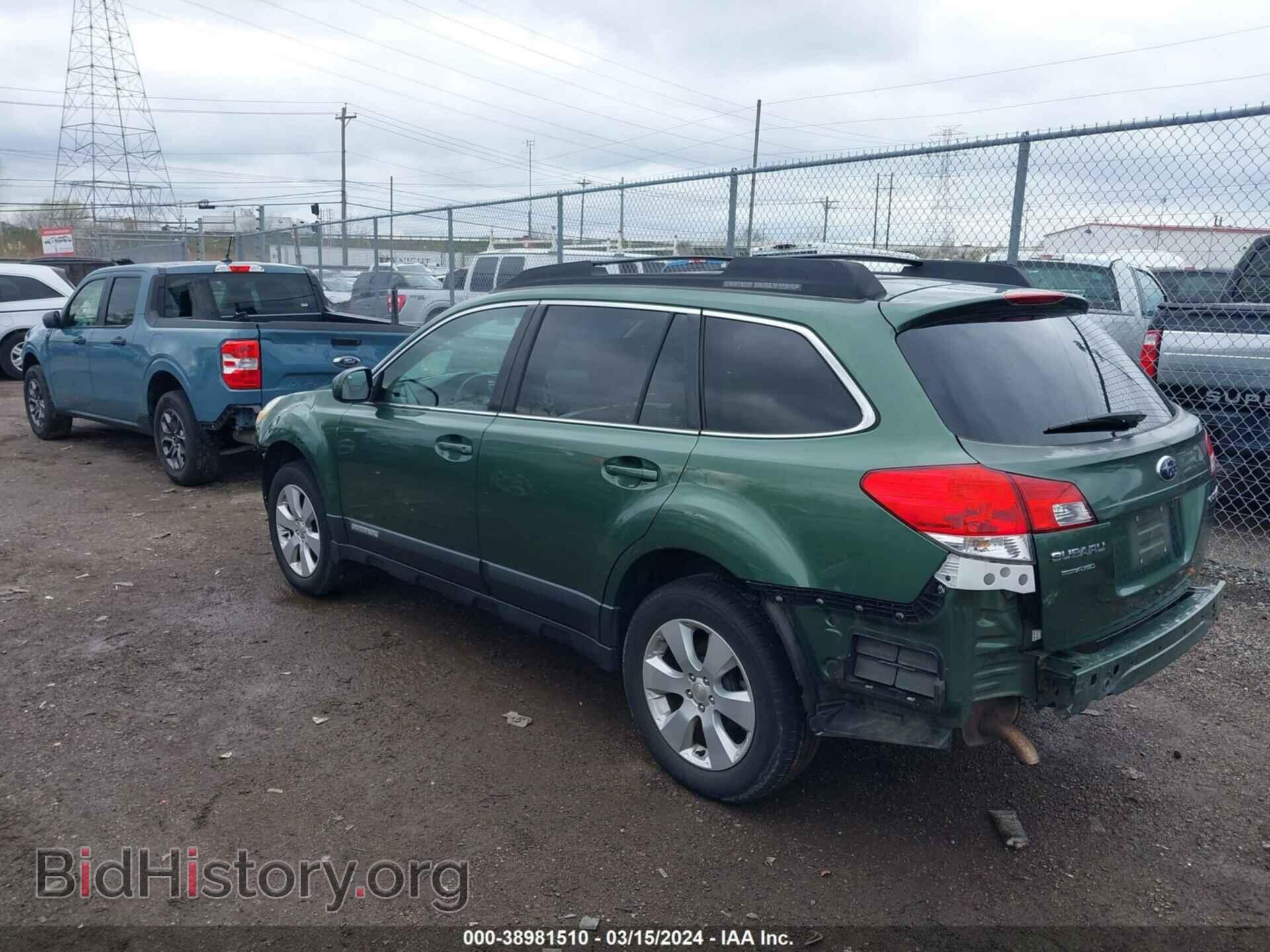 2012 SUBARU OUTBACK - VIN: 4S4BRCCC8C3225349 - Фото 3