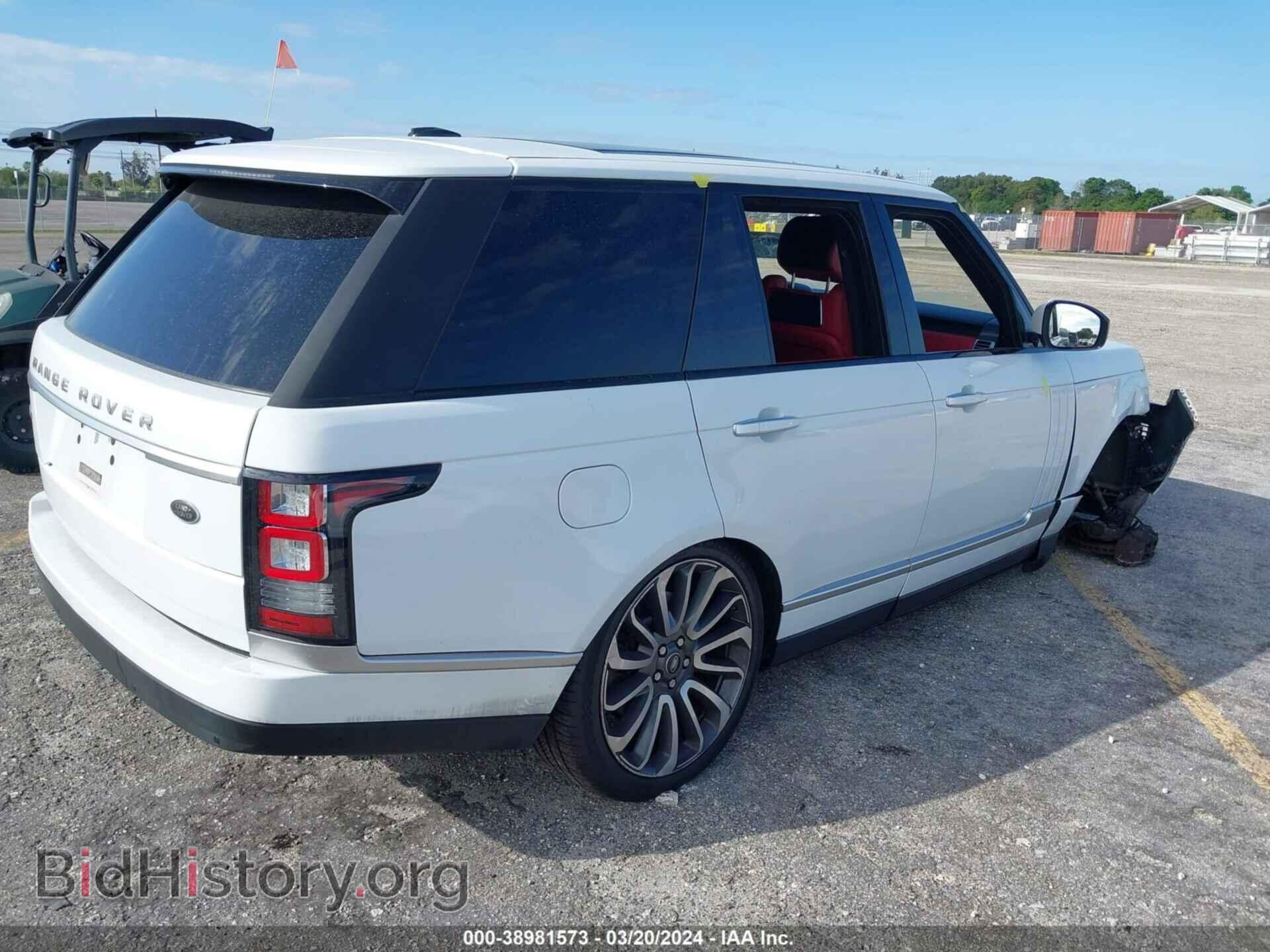 2015 LAND ROVER RANGE ROVER - VIN: SALGV2TF2FA215547 - Фото 4
