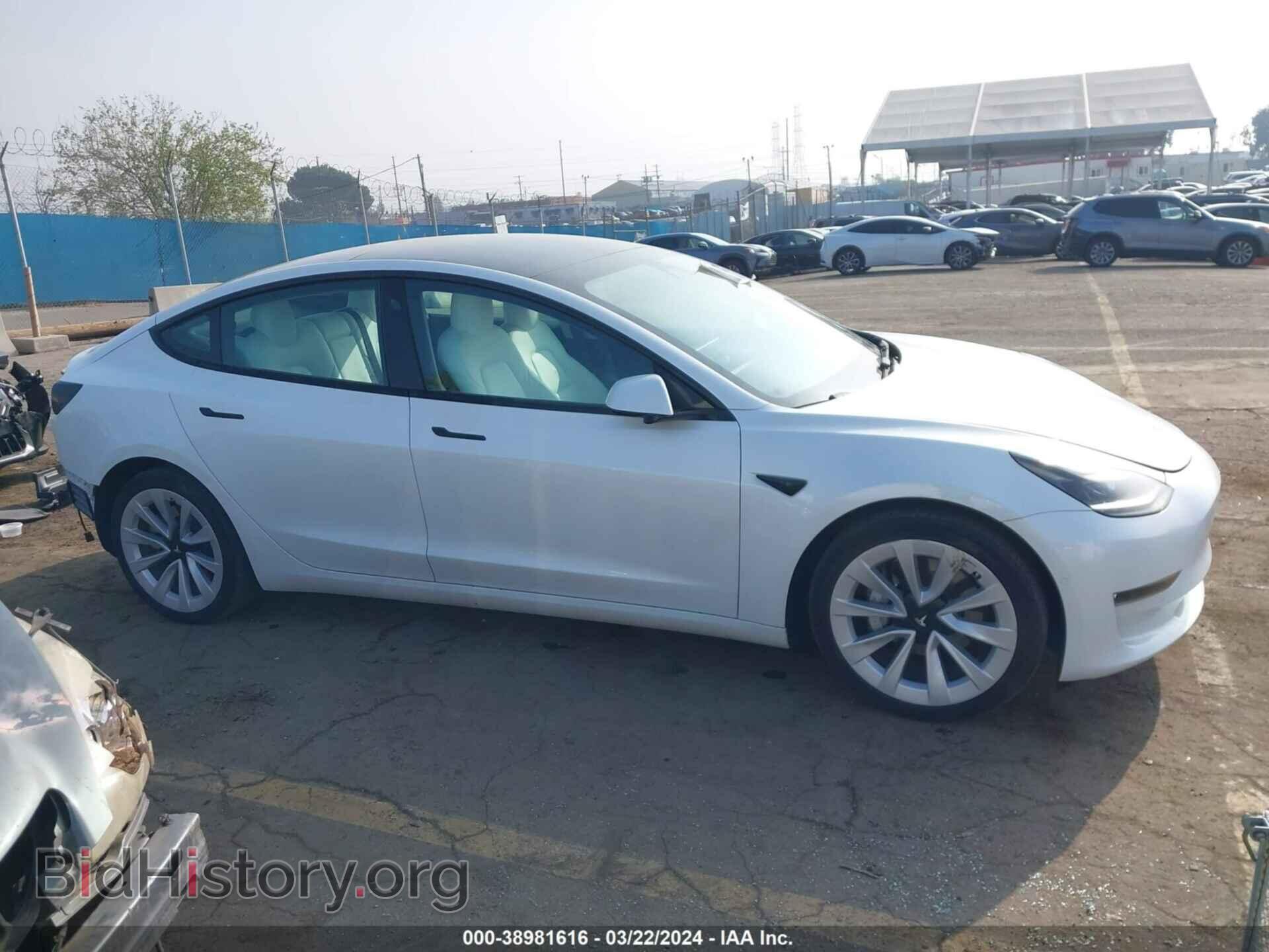 2022 TESLA MODEL 3 - VIN: 5YJ3E1EB4NF268685 - Фото 14