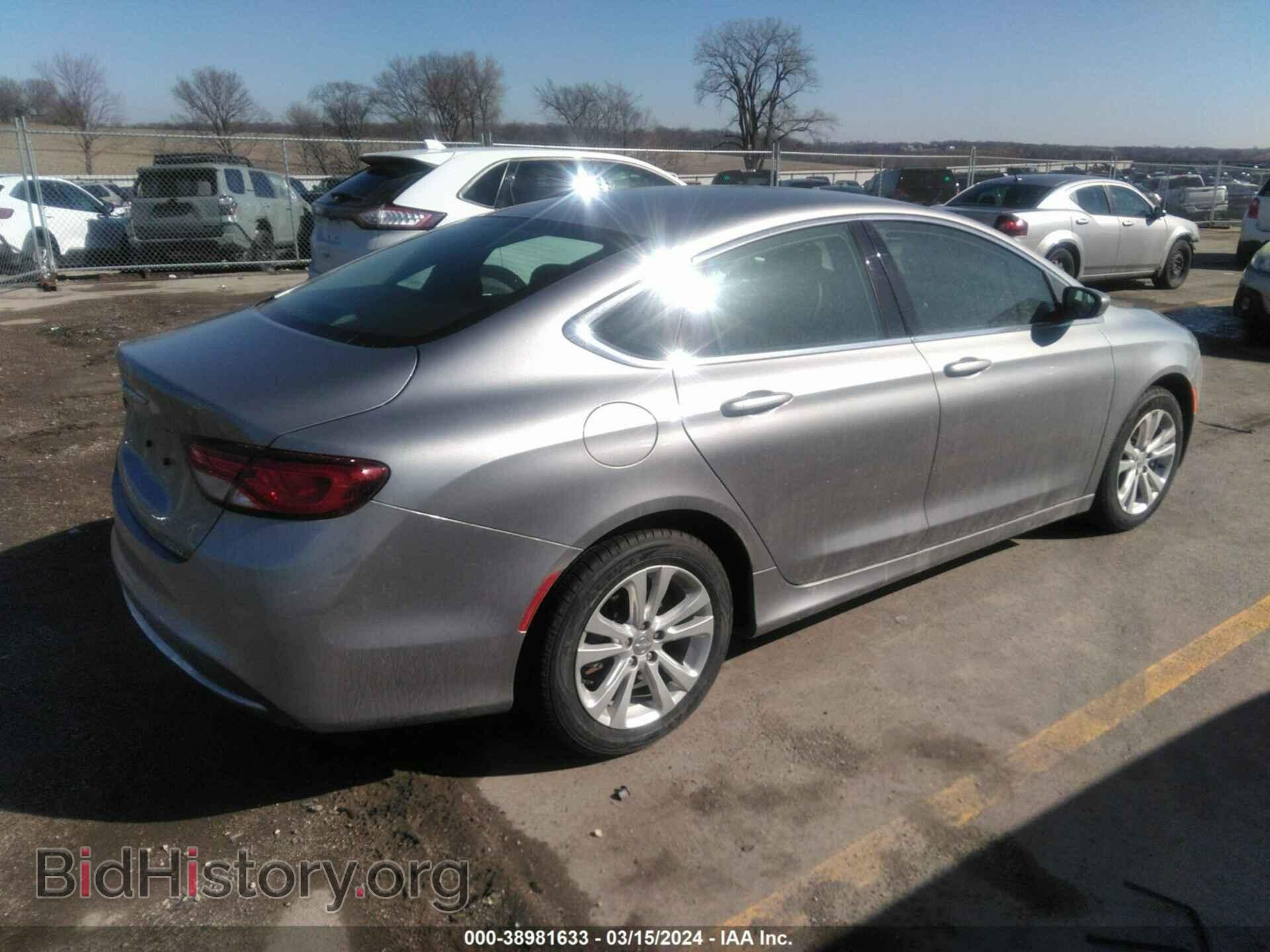 2015 CHRYSLER 200 - VIN: 1C3CCCAB9FN702596 - Фото 4