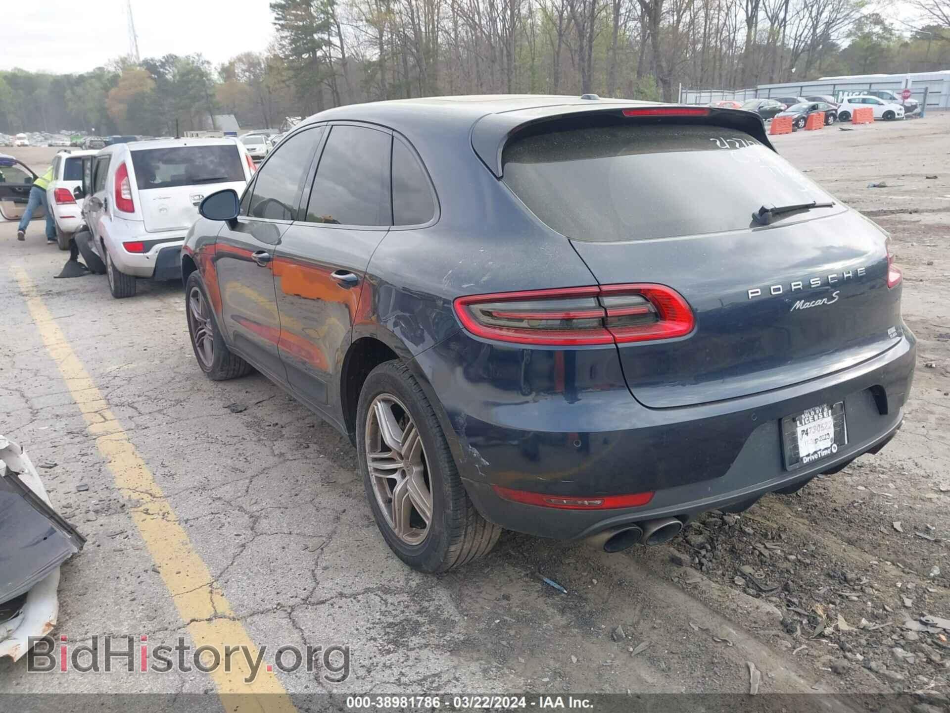 2015 PORSCHE MACAN - VIN: WP1AB2A54FLB57766 - Photo 3