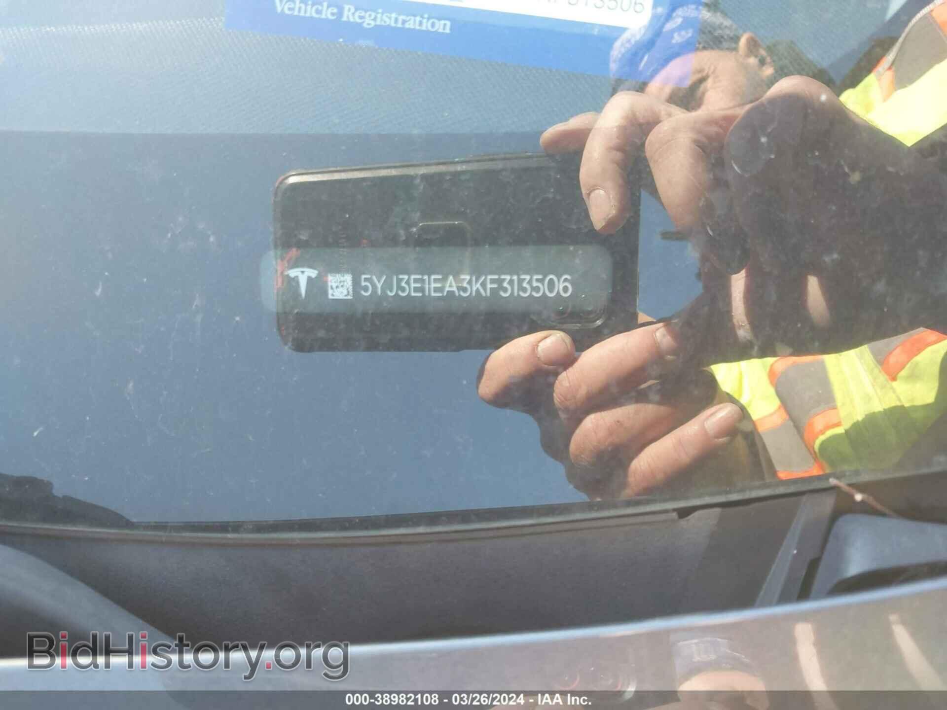 2019 TESLA MODEL 3 - VIN: 5YJ3E1EA3KF313506 - Фото 9