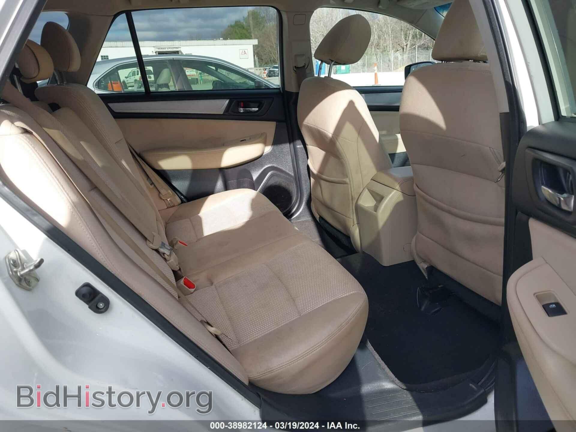 2016 SUBARU OUTBACK - VIN: 4S4BSADC0G3259489 - Фото 8