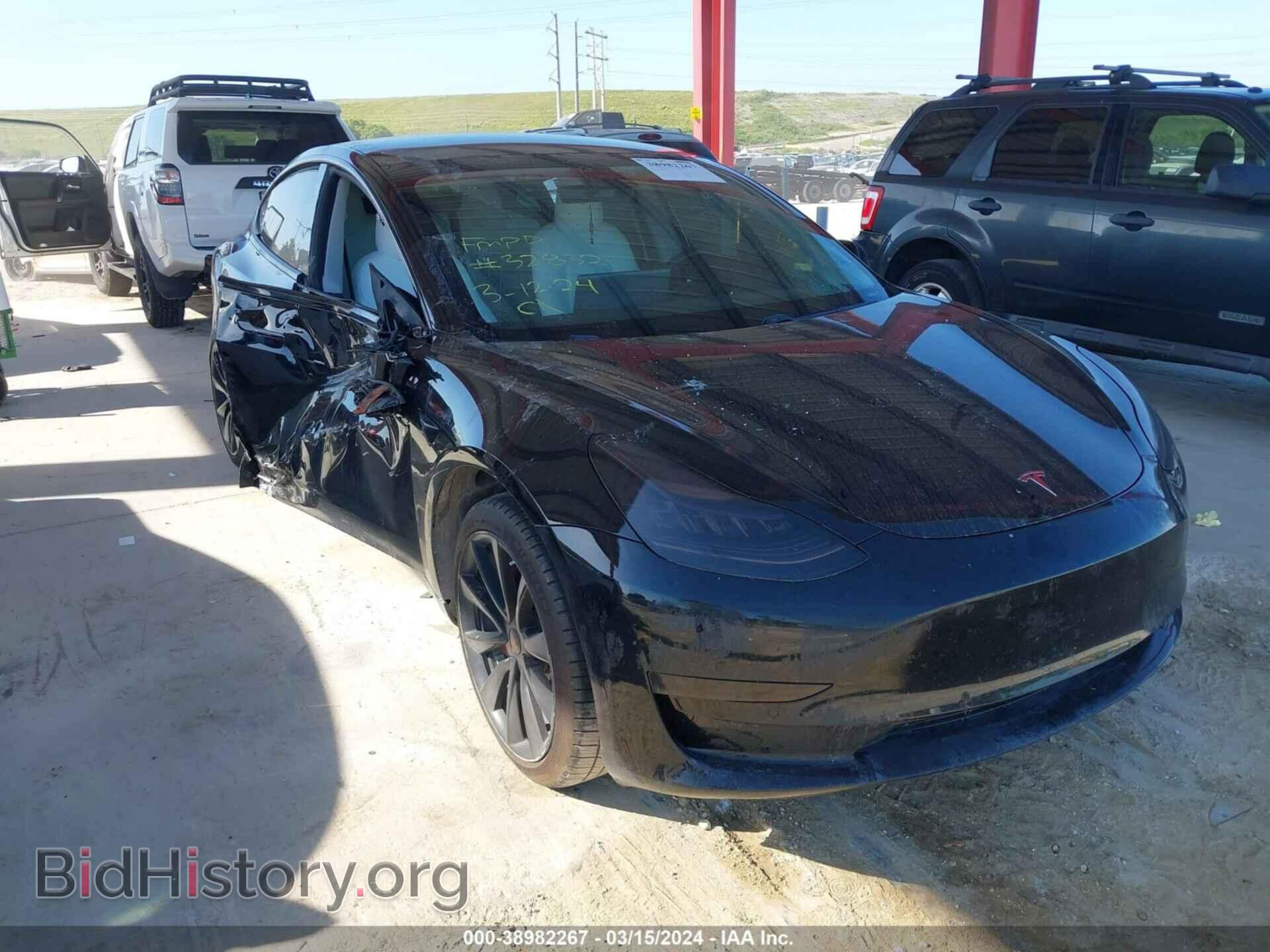 Photo 5YJ3E1EA4LF784369 - TESLA MODEL 3 2020