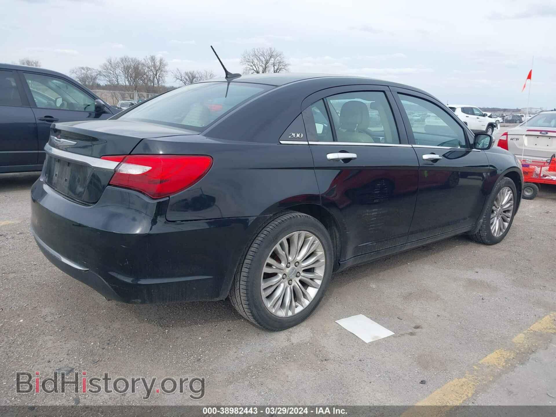 2013 CHRYSLER 200 - VIN: 1C3CCBCGXDN650198 - Фото 4