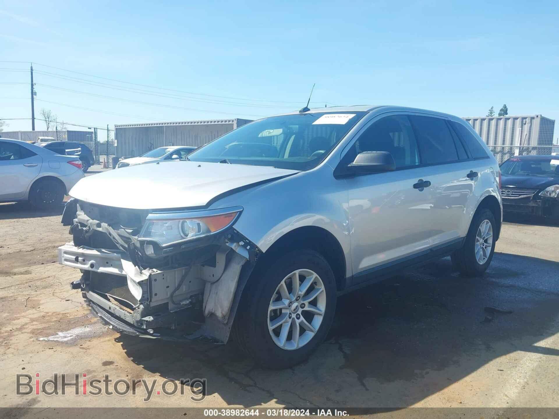 2014 FORD EDGE - VIN: 2FMDK3GC9EBA58705 - Фото 2