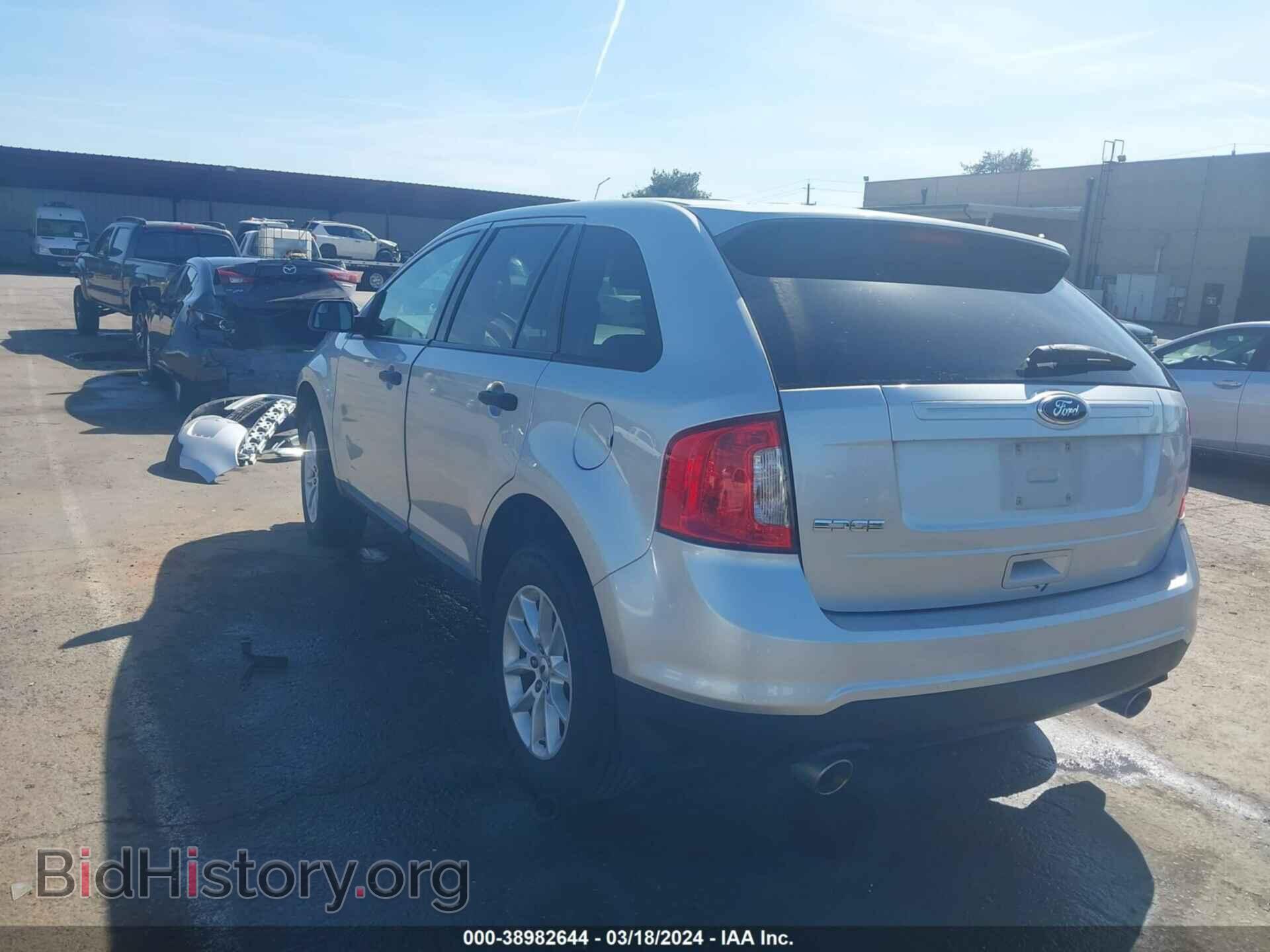 2014 FORD EDGE - VIN: 2FMDK3GC9EBA58705 - Фото 3