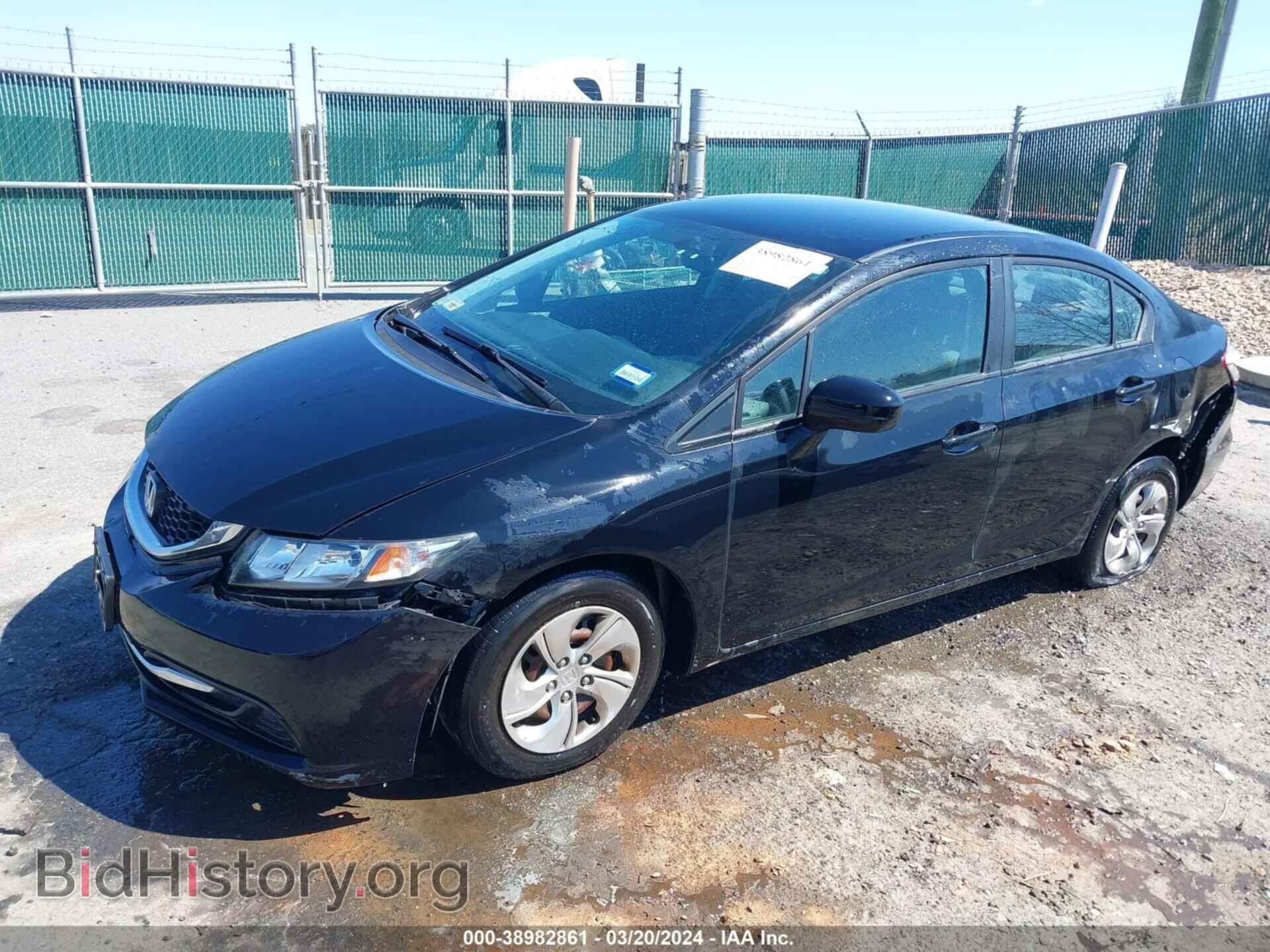 2014 HONDA CIVIC - VIN: 19XFB2F58EE036892 - Фото 2
