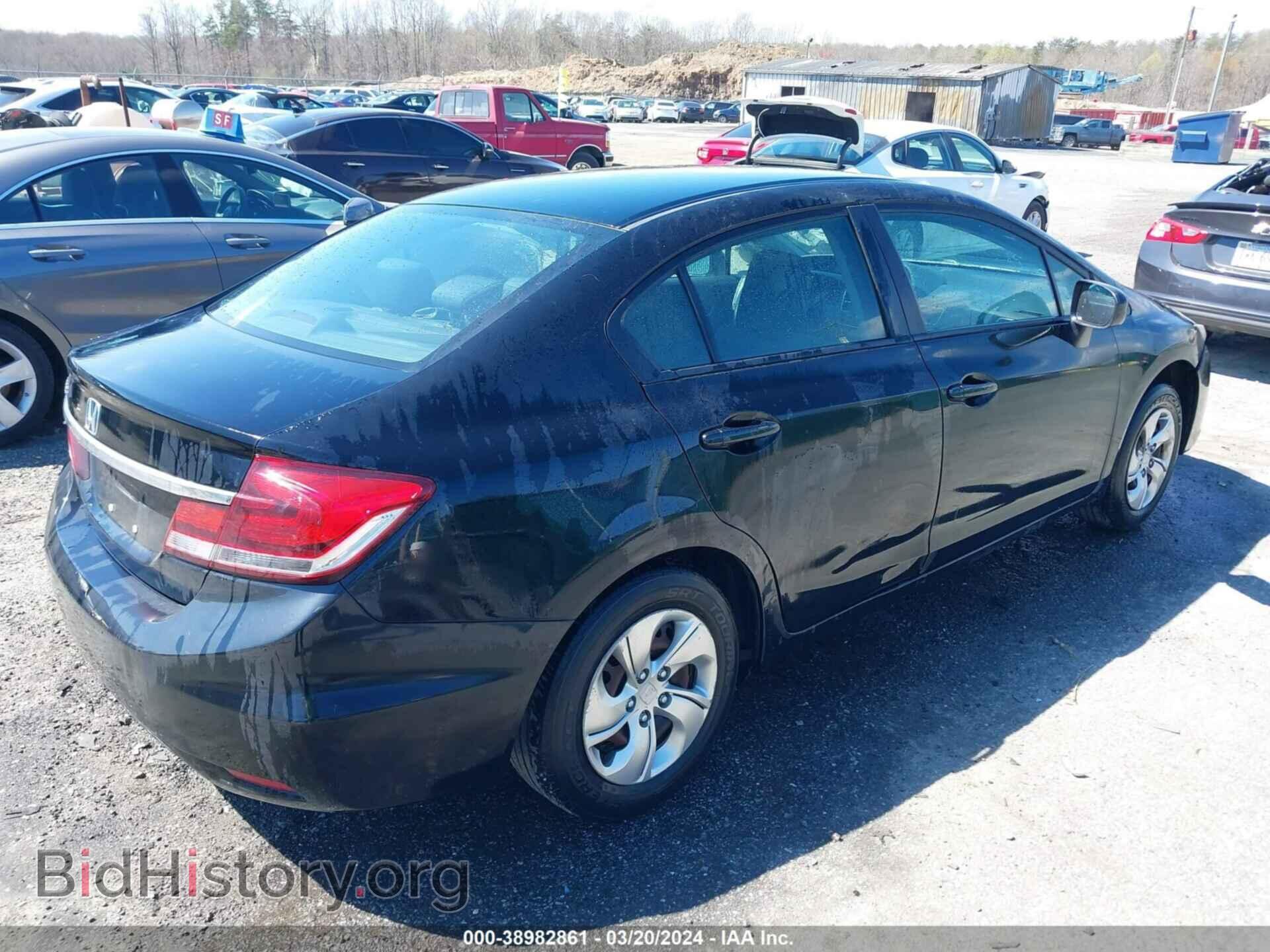 2014 HONDA CIVIC - VIN: 19XFB2F58EE036892 - Фото 4