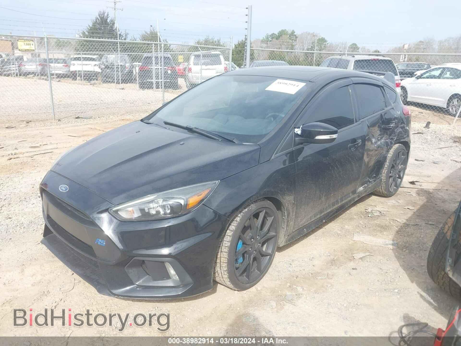 2017 FORD FOCUS RS - VIN: WF0DP3TH1H4118916 - Фото 2