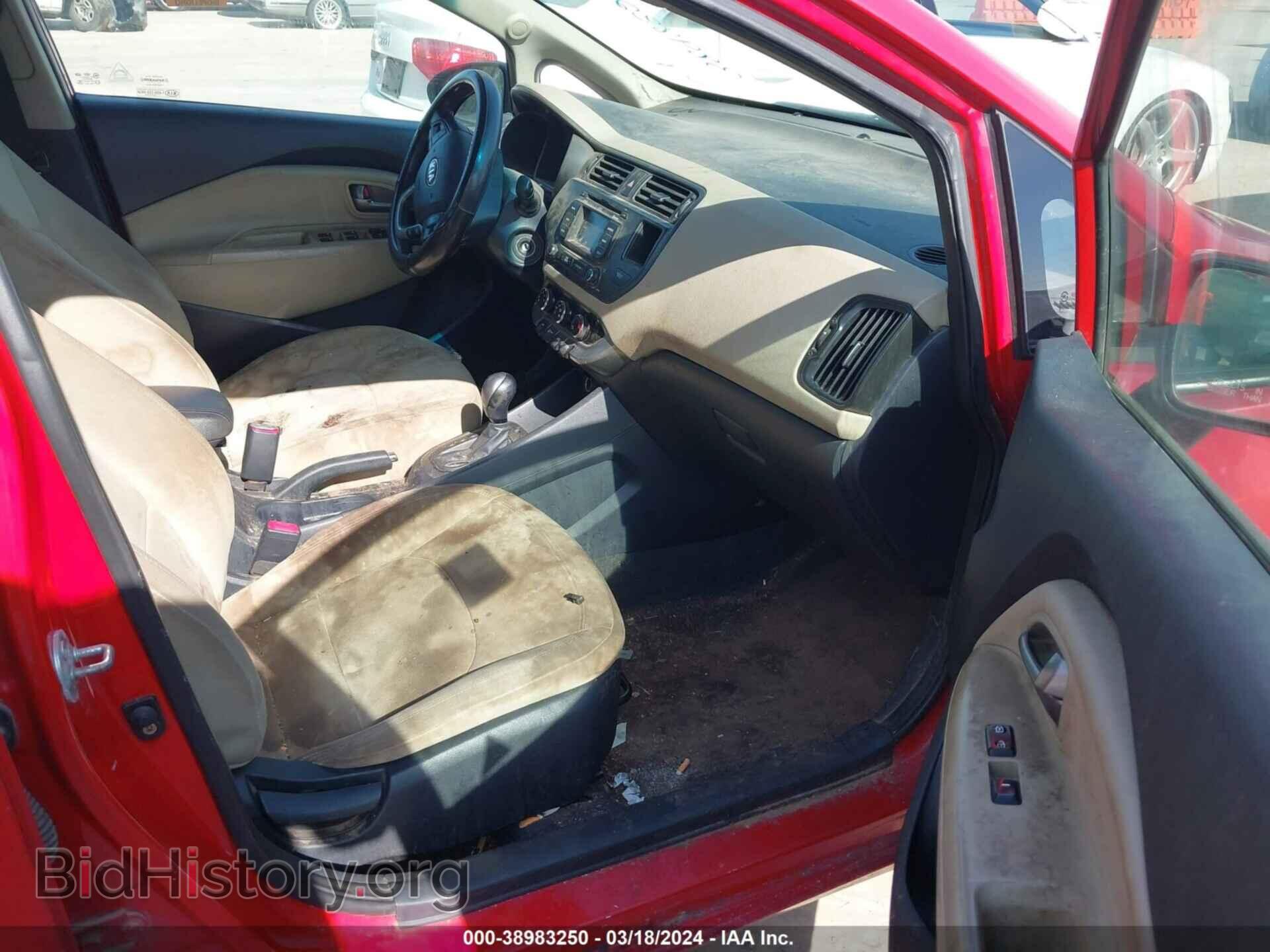 2013 KIA RIO - VIN: KNADN5A31D6189377 - Photo 5
