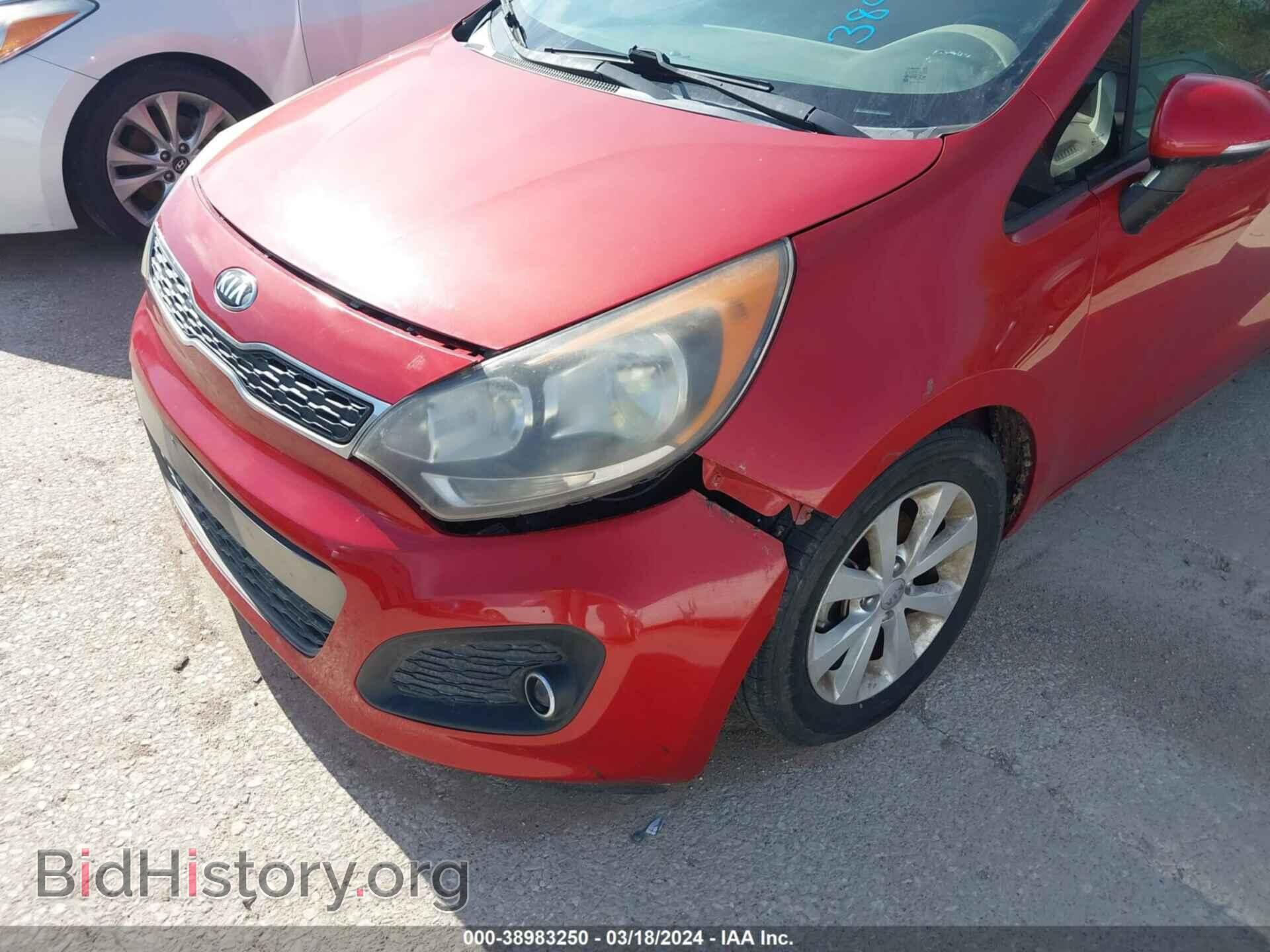 2013 KIA RIO - VIN: KNADN5A31D6189377 - Photo 6