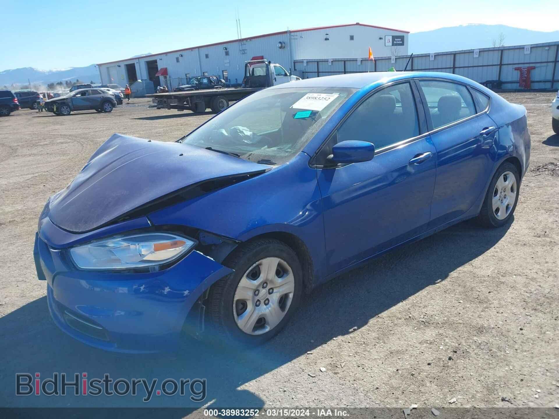 2014 DODGE DART - VIN: 1C3CDFAA8ED672808 - Фото 2