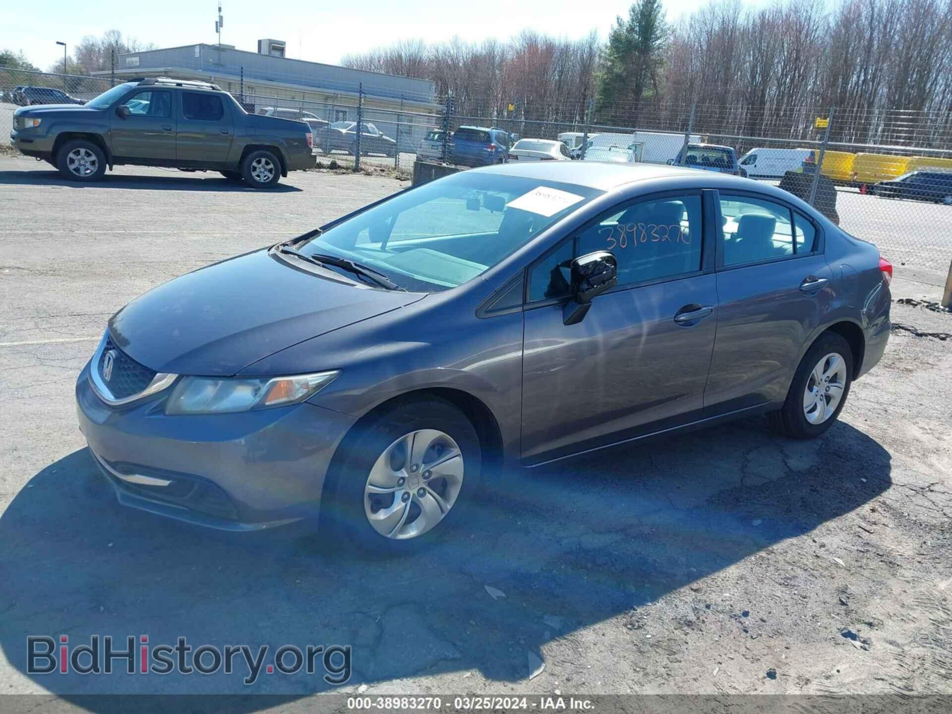 2014 HONDA CIVIC - VIN: 19XFB2F52EE064185 - Photo 2