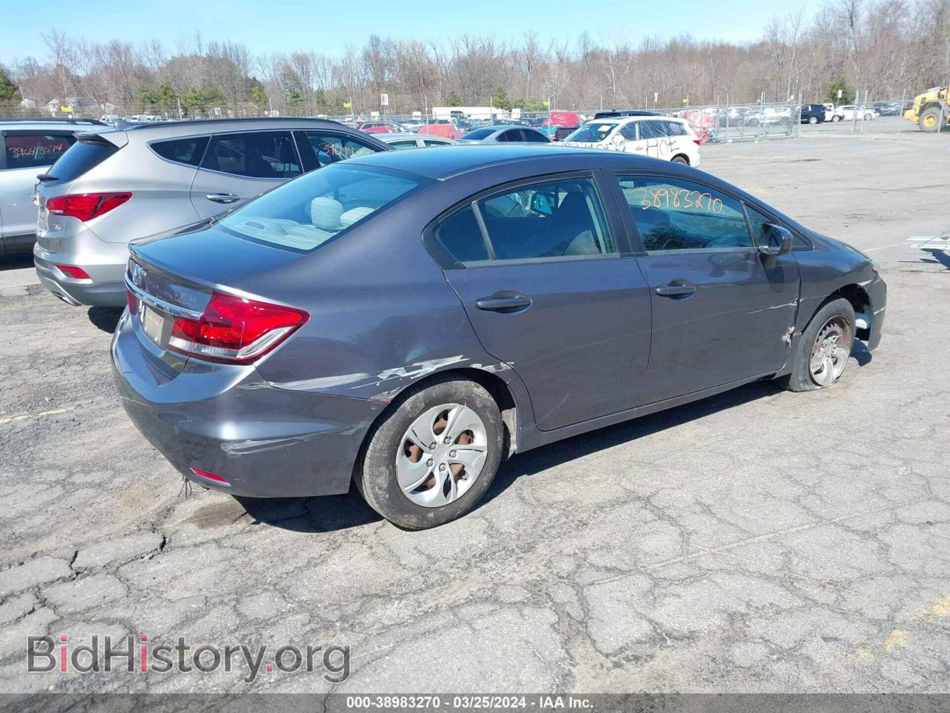 2014 HONDA CIVIC - VIN: 19XFB2F52EE064185 - Photo 4