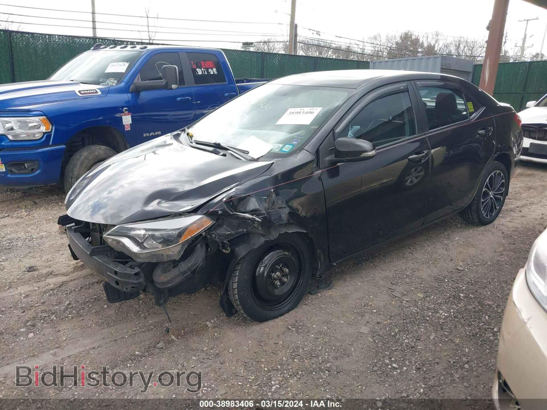 2014 TOYOTA COROLLA - VIN: 2T1BURHE4EC098593 - Фото 2