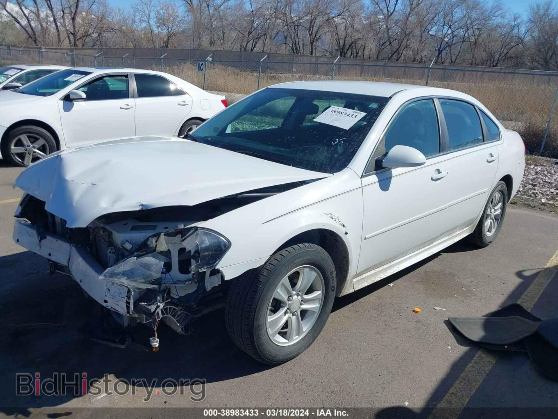 2012 CHEVROLET IMPALA - VIN: 2G1WA5E38C1149166 - Photo 2