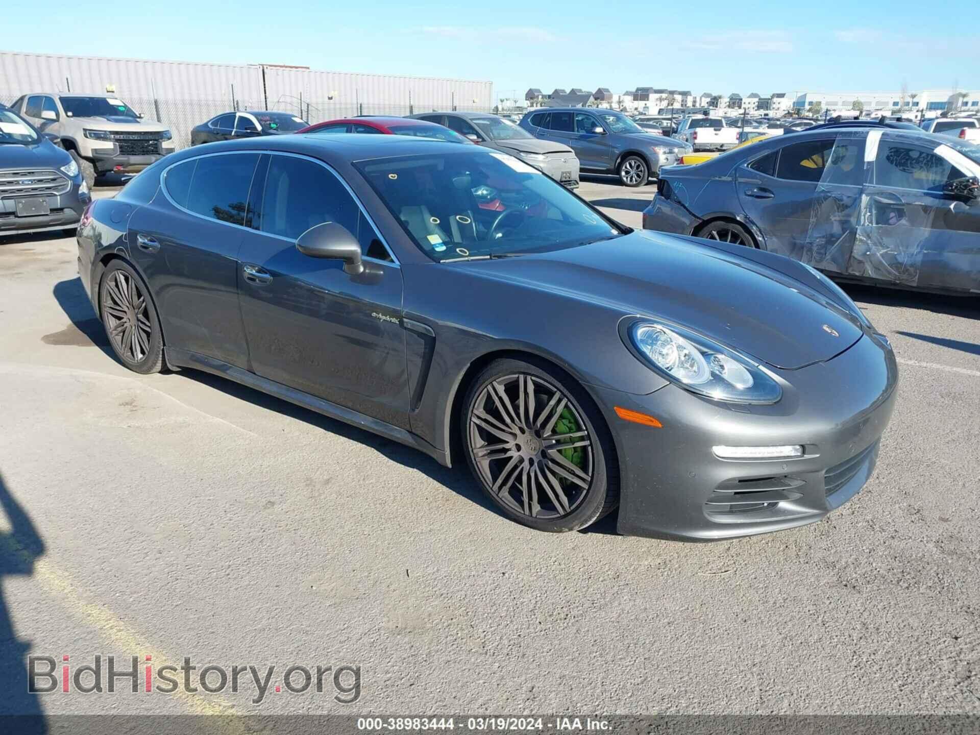Фотография WP0AD2A77GL040195 - PORSCHE PANAMERA E-HYBRID 2016