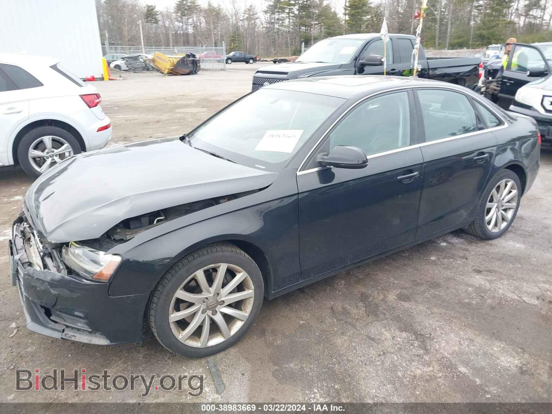 2013 AUDI A4 - VIN: WAUFFAFL8DN045628 - Фото 2