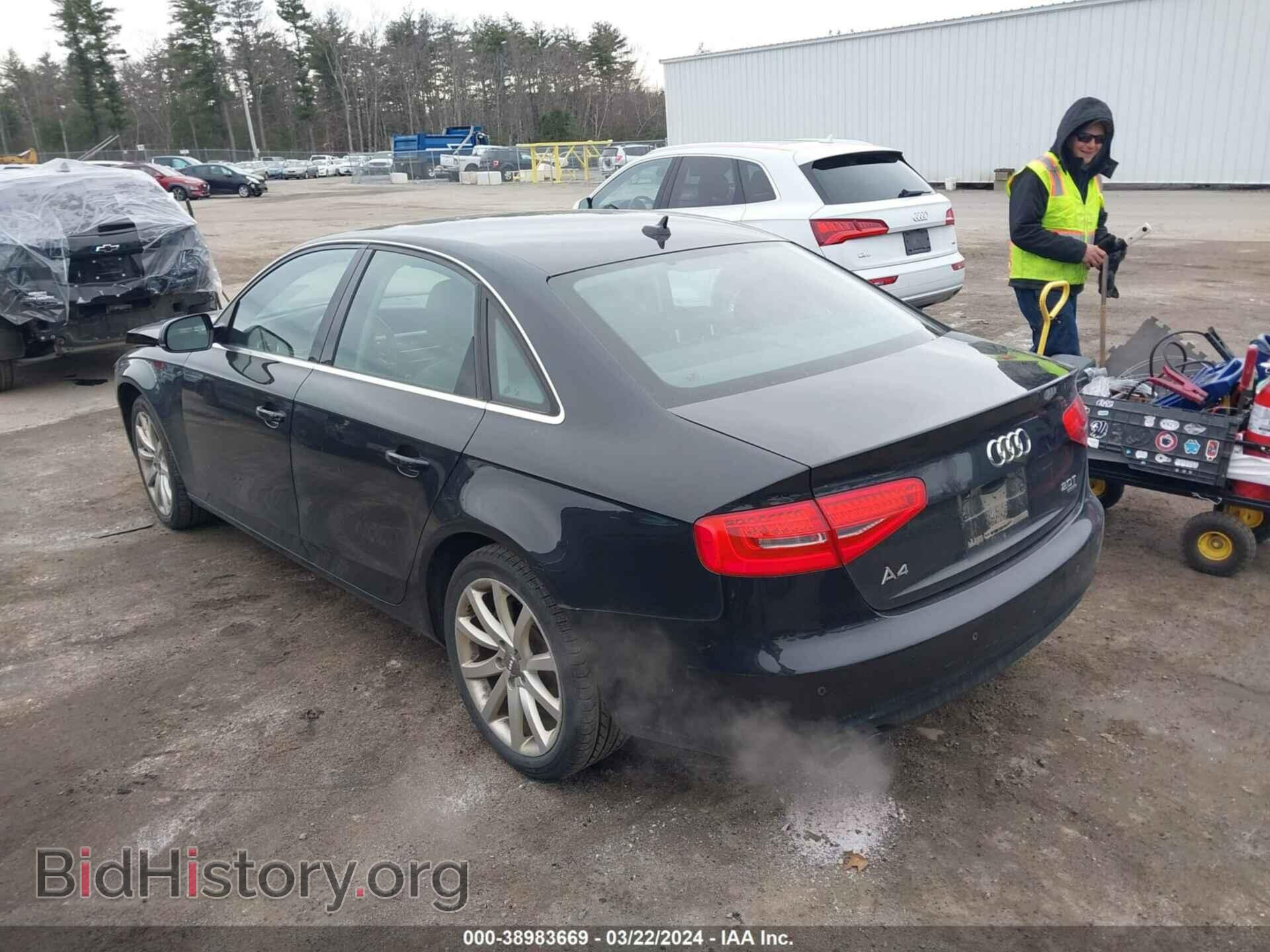 2013 AUDI A4 - VIN: WAUFFAFL8DN045628 - Фото 3