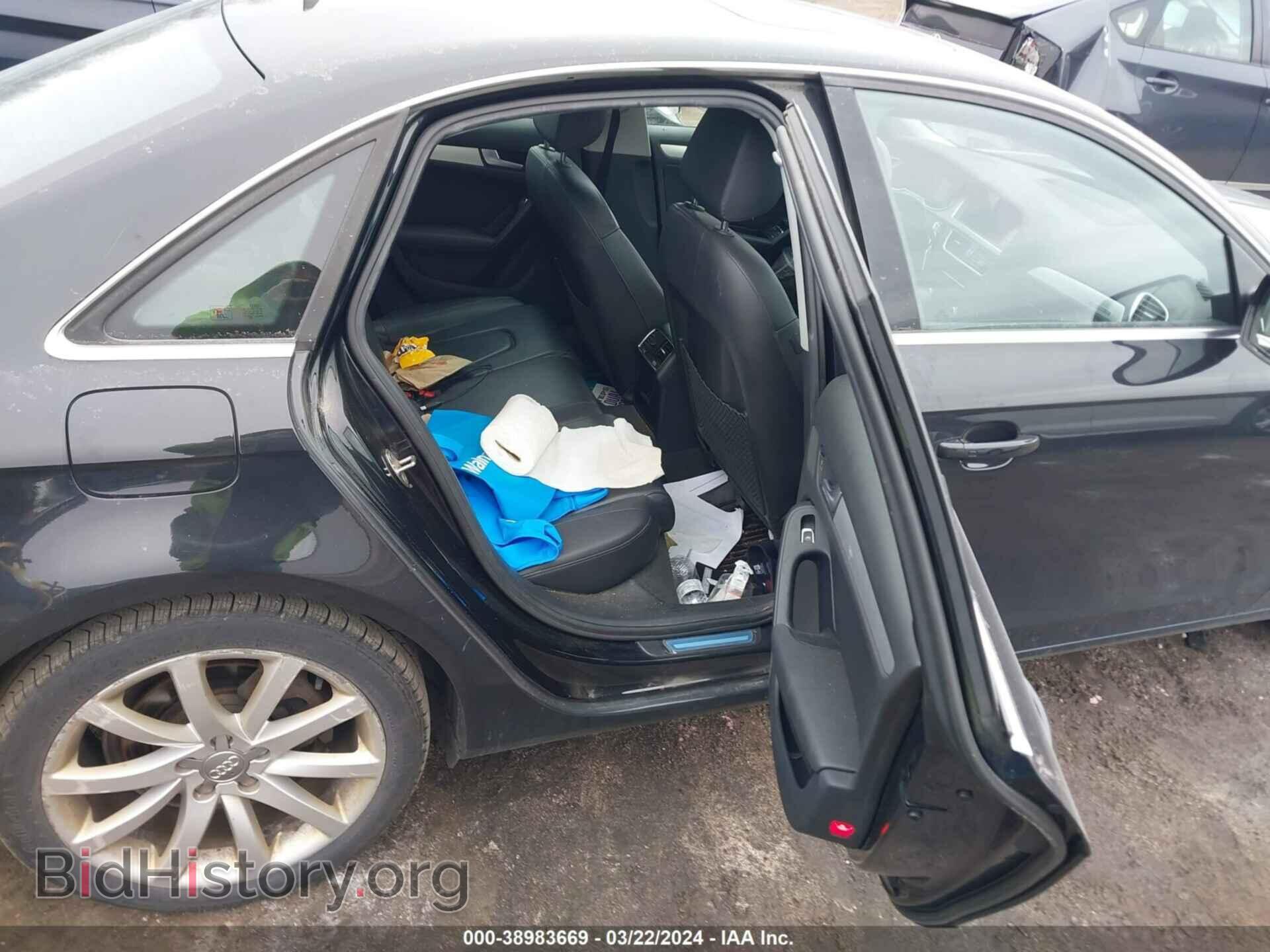 2013 AUDI A4 - VIN: WAUFFAFL8DN045628 - Фото 8