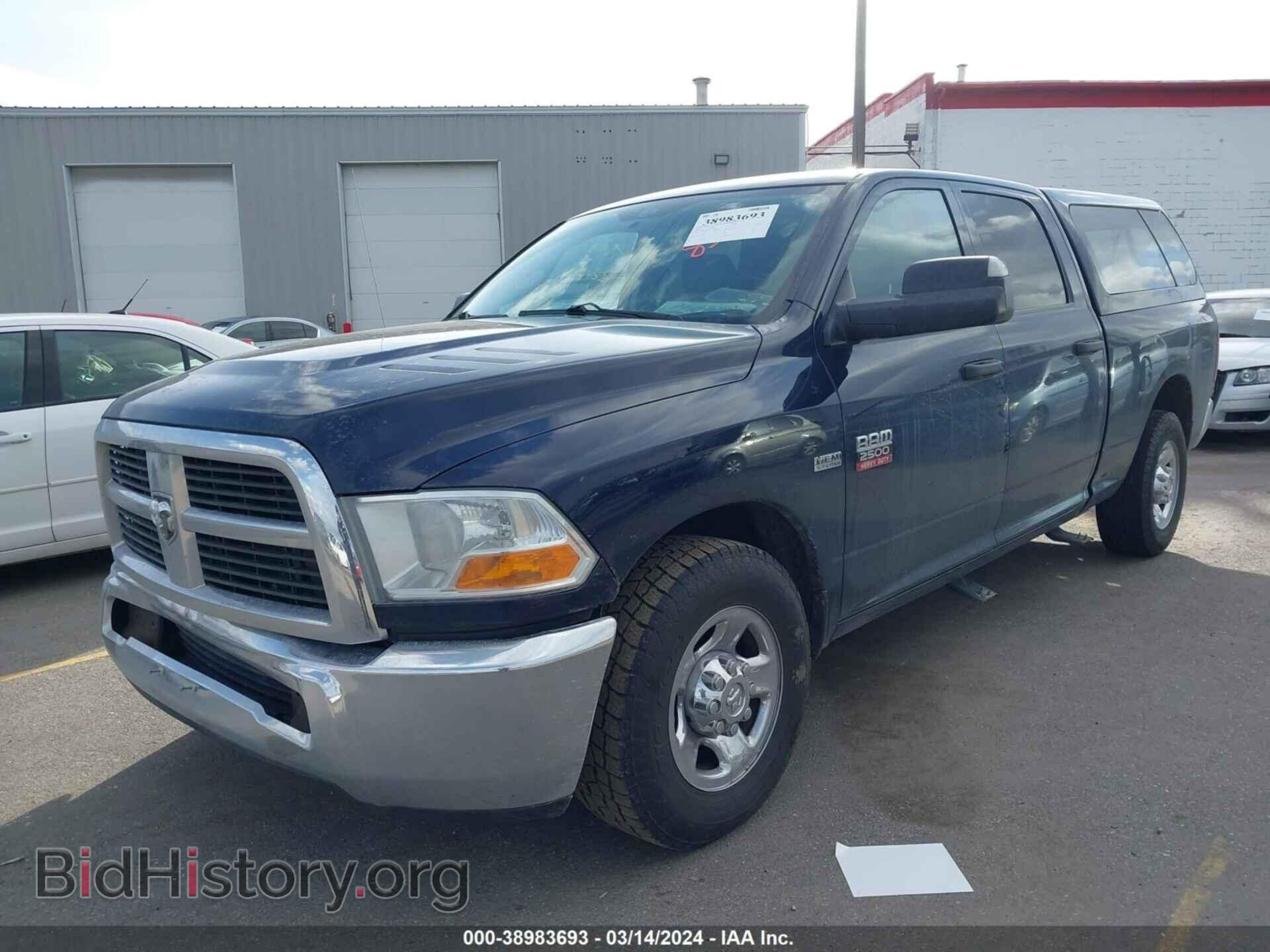 2012 RAM 2500 - VIN: 3C6TD4CT7CG168028 - Фото 2