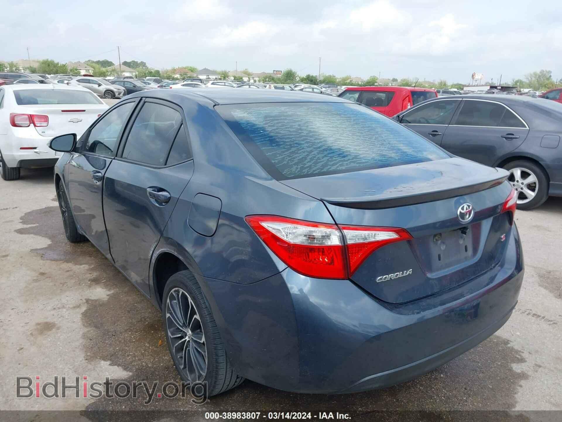 2014 TOYOTA COROLLA - VIN: 5YFBURHE8EP112429 - Фото 3