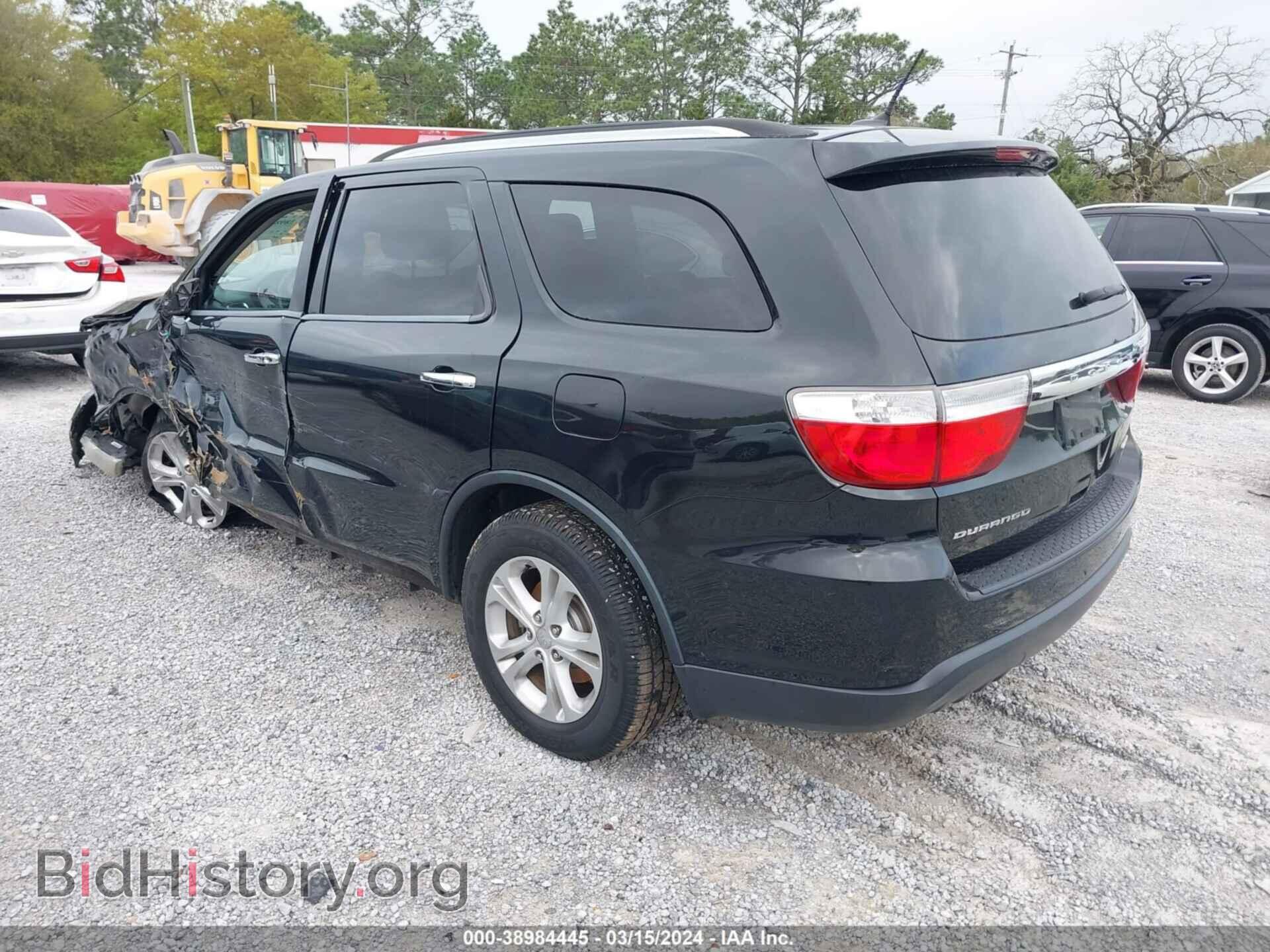 2013 DODGE DURANGO - VIN: 1C4RDHDG1DC665172 - Photo 3