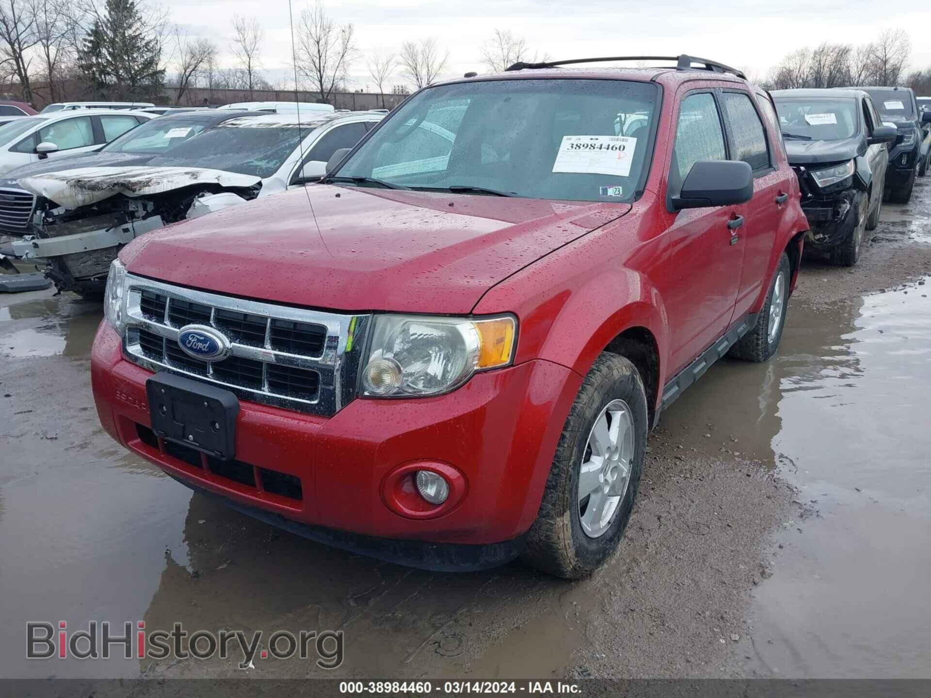 2010 FORD ESCAPE - VIN: 1FMCU9D72AKD25571 - Фото 2