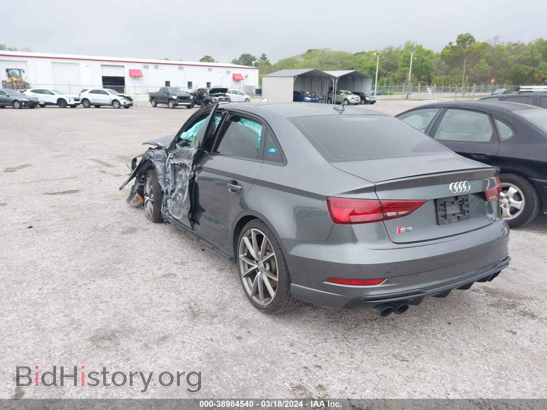 2018 AUDI S3 - VIN: WAUB1GFF2J1002903 - Фото 3