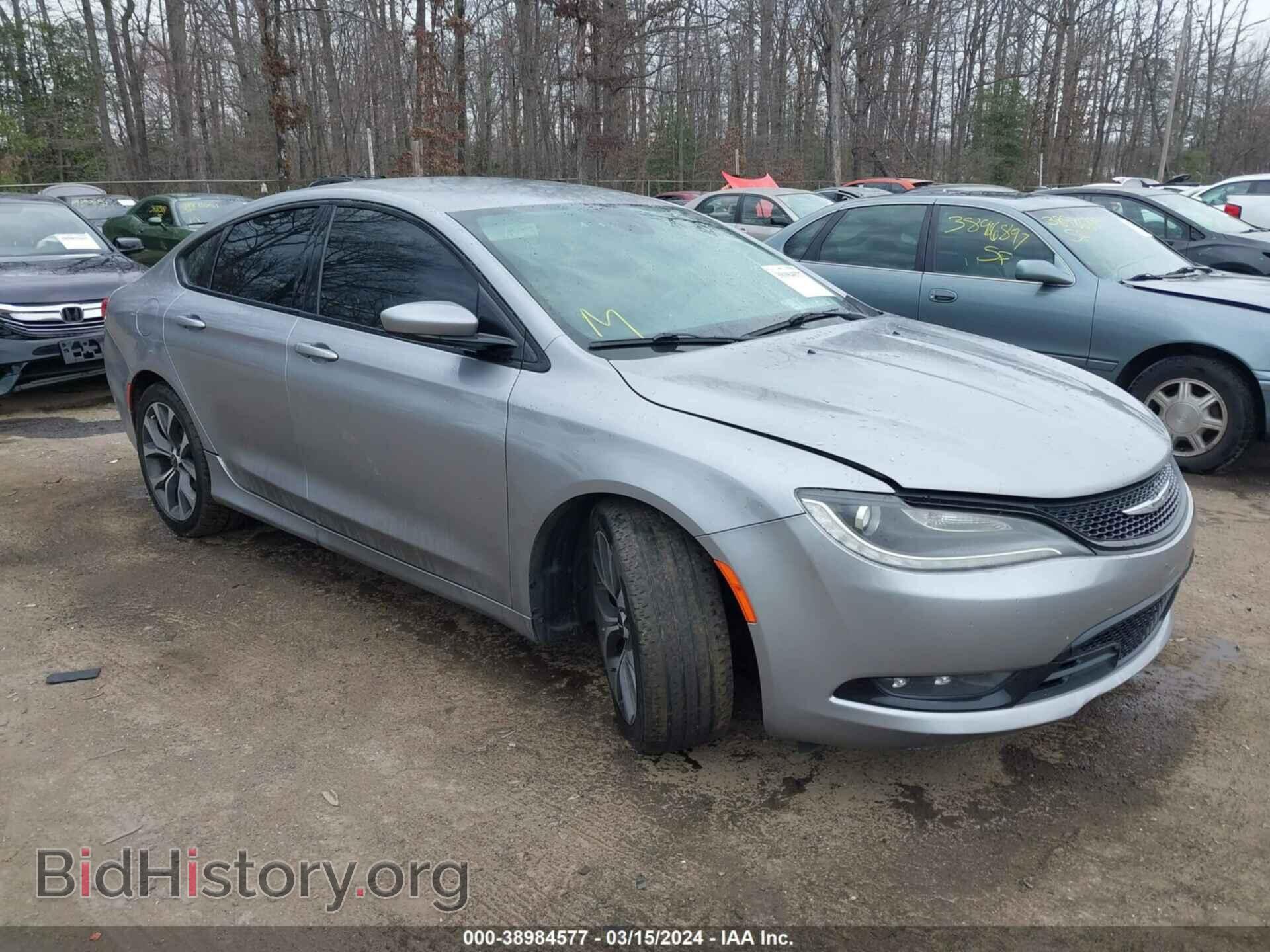 Фотография 1C3CCCBB4FN614733 - CHRYSLER 200 2015