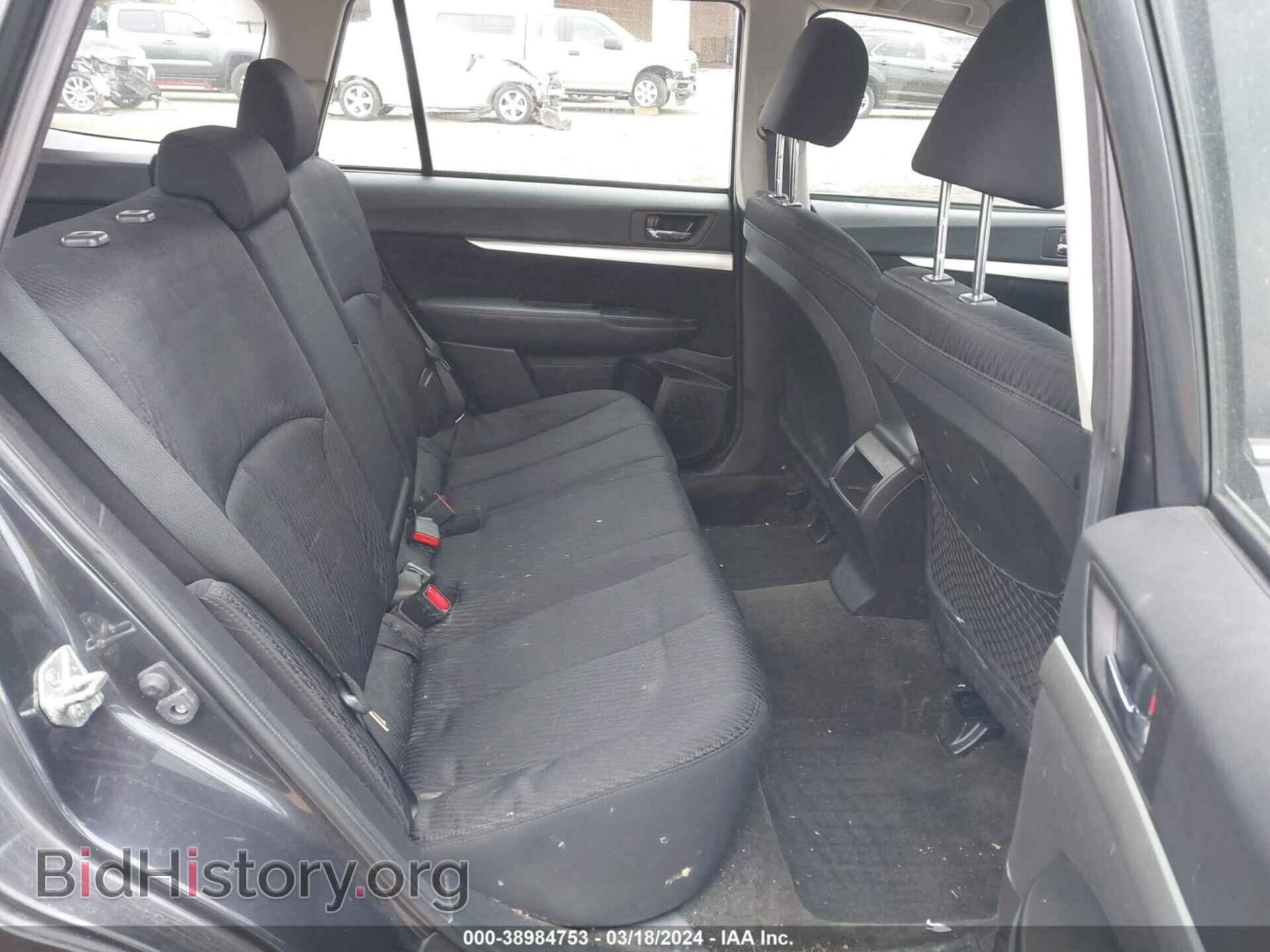 2012 SUBARU OUTBACK - VIN: 4S4BRCACXC3233178 - Фото 8