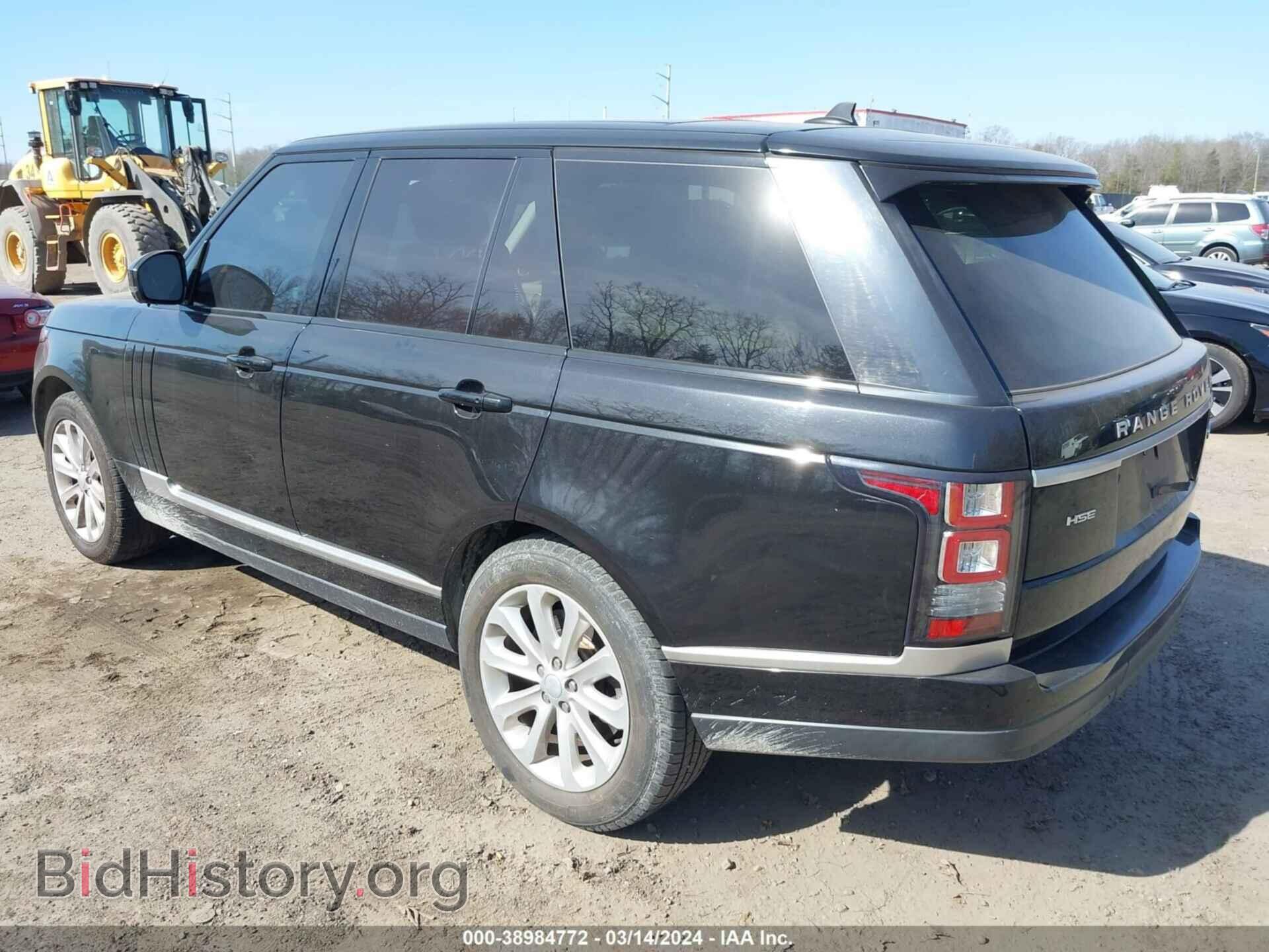 2016 LAND ROVER RANGE ROVER - VIN: SALGS2PF8GA287325 - Фото 3