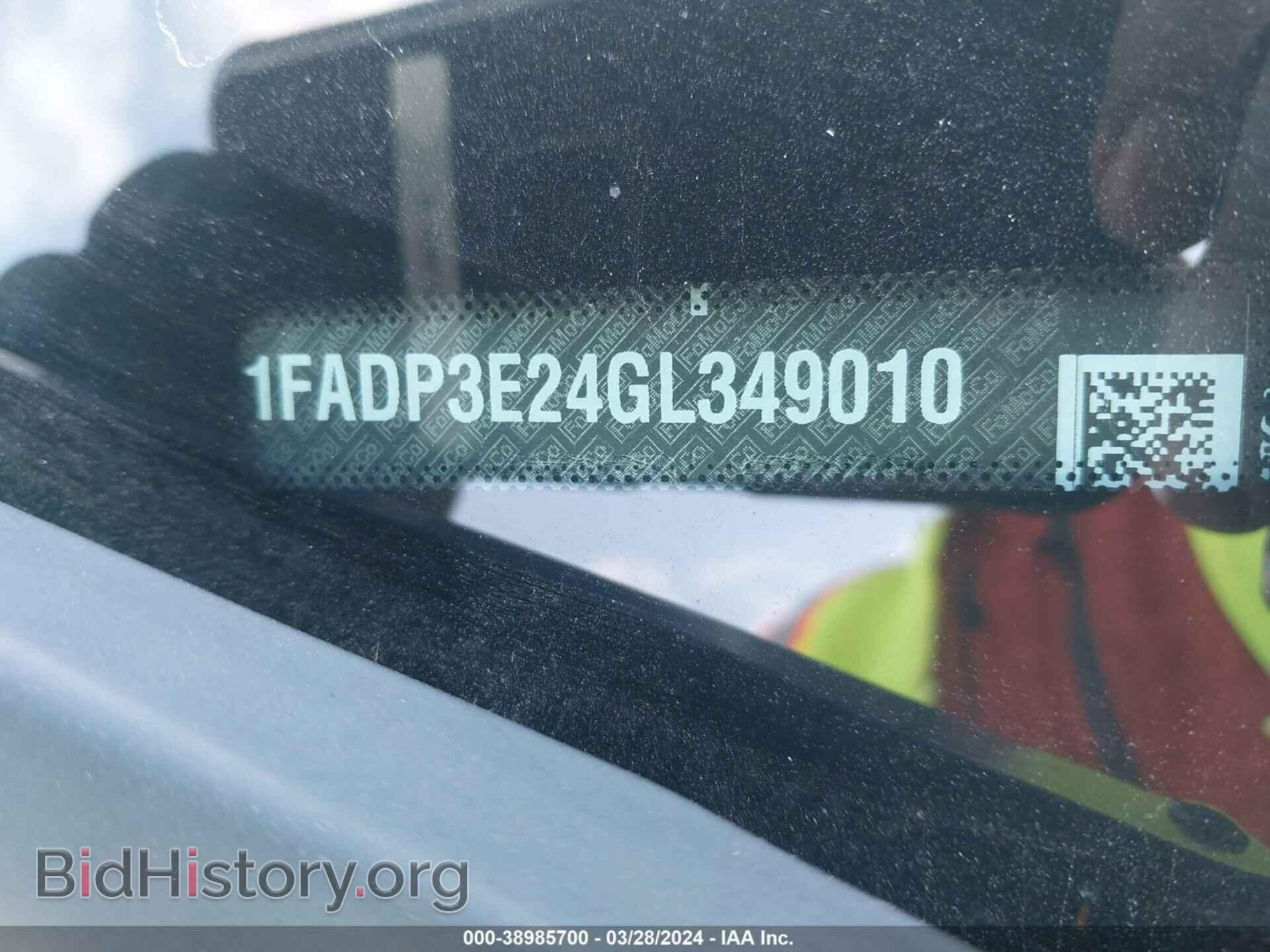 2016 FORD FOCUS - VIN: 1FADP3E24GL349010 - Фото 9
