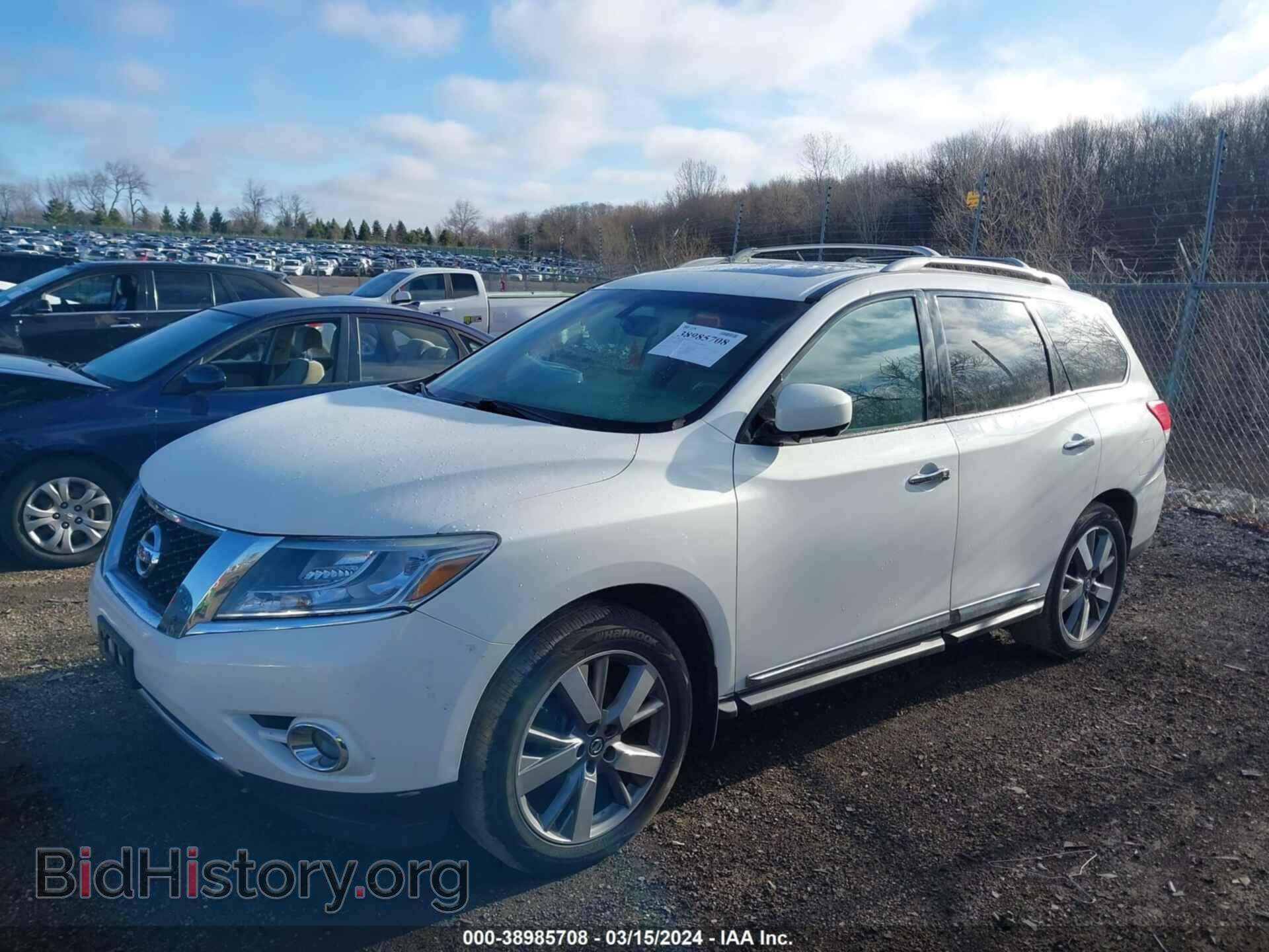 2014 NISSAN PATHFINDER - VIN: 5N1AR2MM2EC603777 - Фото 2
