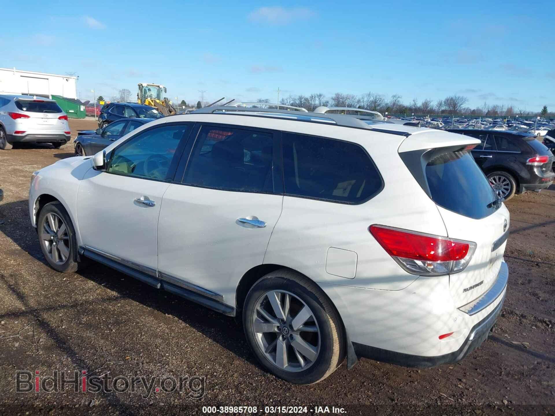 2014 NISSAN PATHFINDER - VIN: 5N1AR2MM2EC603777 - Фото 3