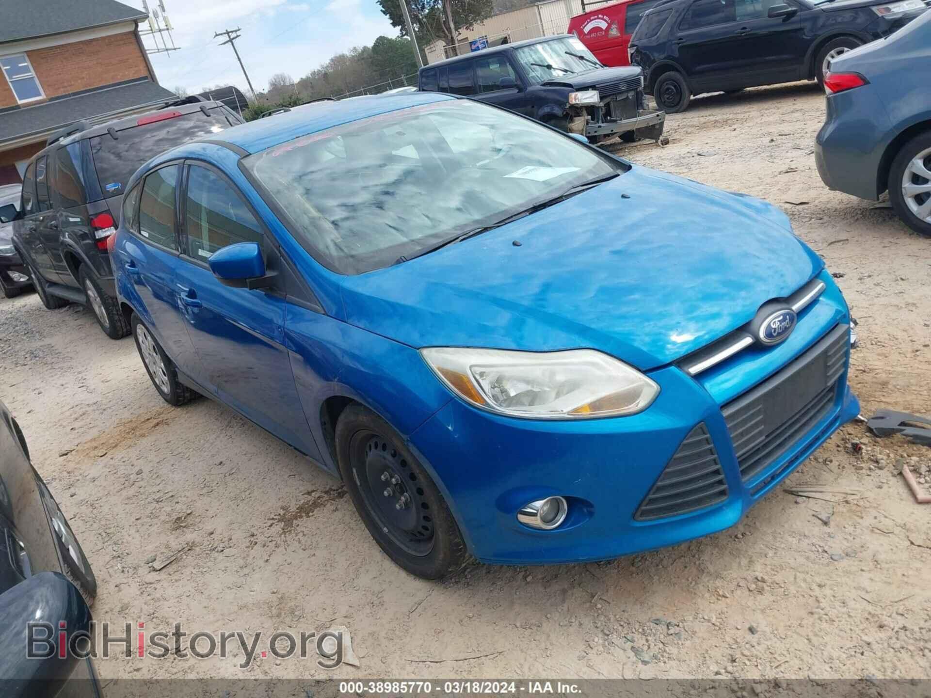 Фотография 1FAHP3K22CL126707 - FORD FOCUS 2012