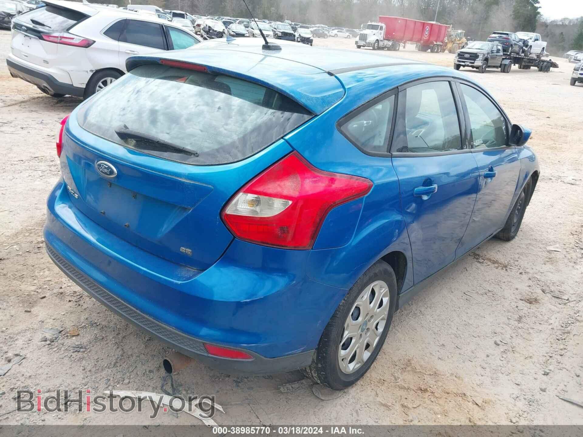 2012 FORD FOCUS - VIN: 1FAHP3K22CL126707 - Фото 4