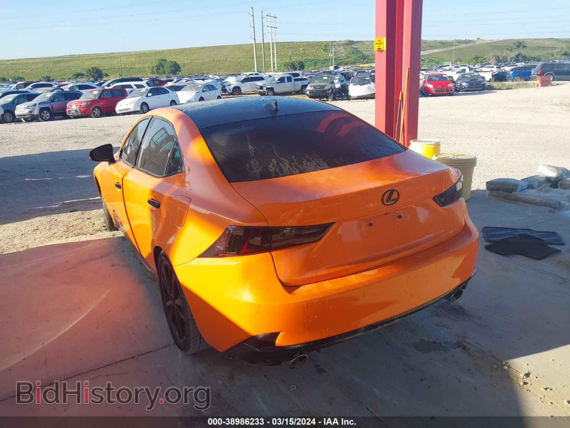 2014 LEXUS IS 250 - VIN: JTHBF1D29E5001441 - Фото 3